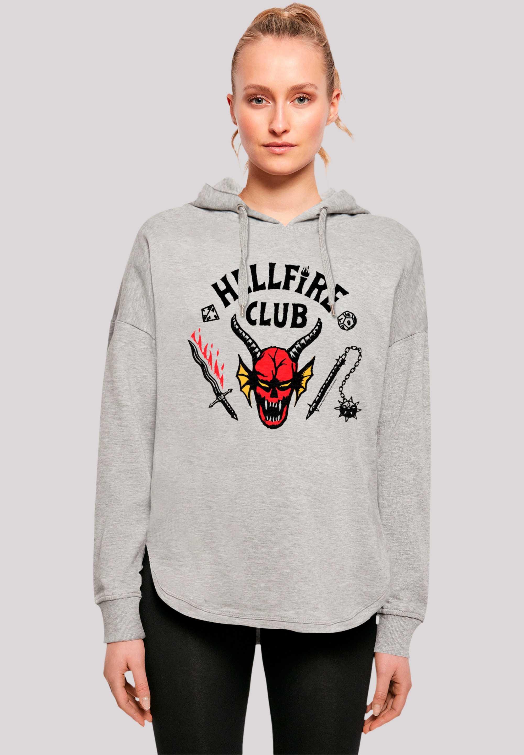 Kapuzenpullover »Stranger Things Hellfire Club Netflix TV Series«, Premium Qualität