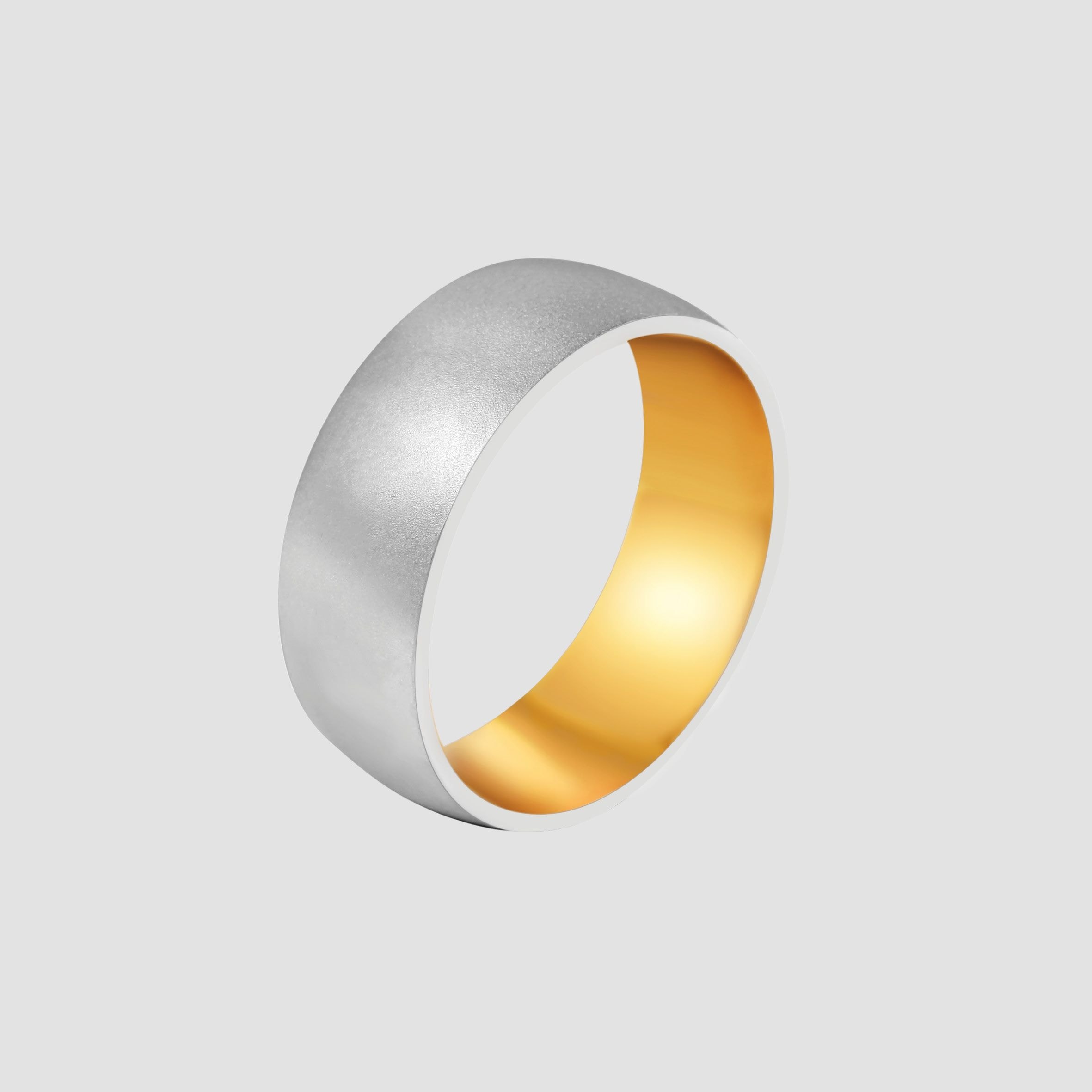 Adelia´s Fingerring »Herren Ring aus Edelstahl«