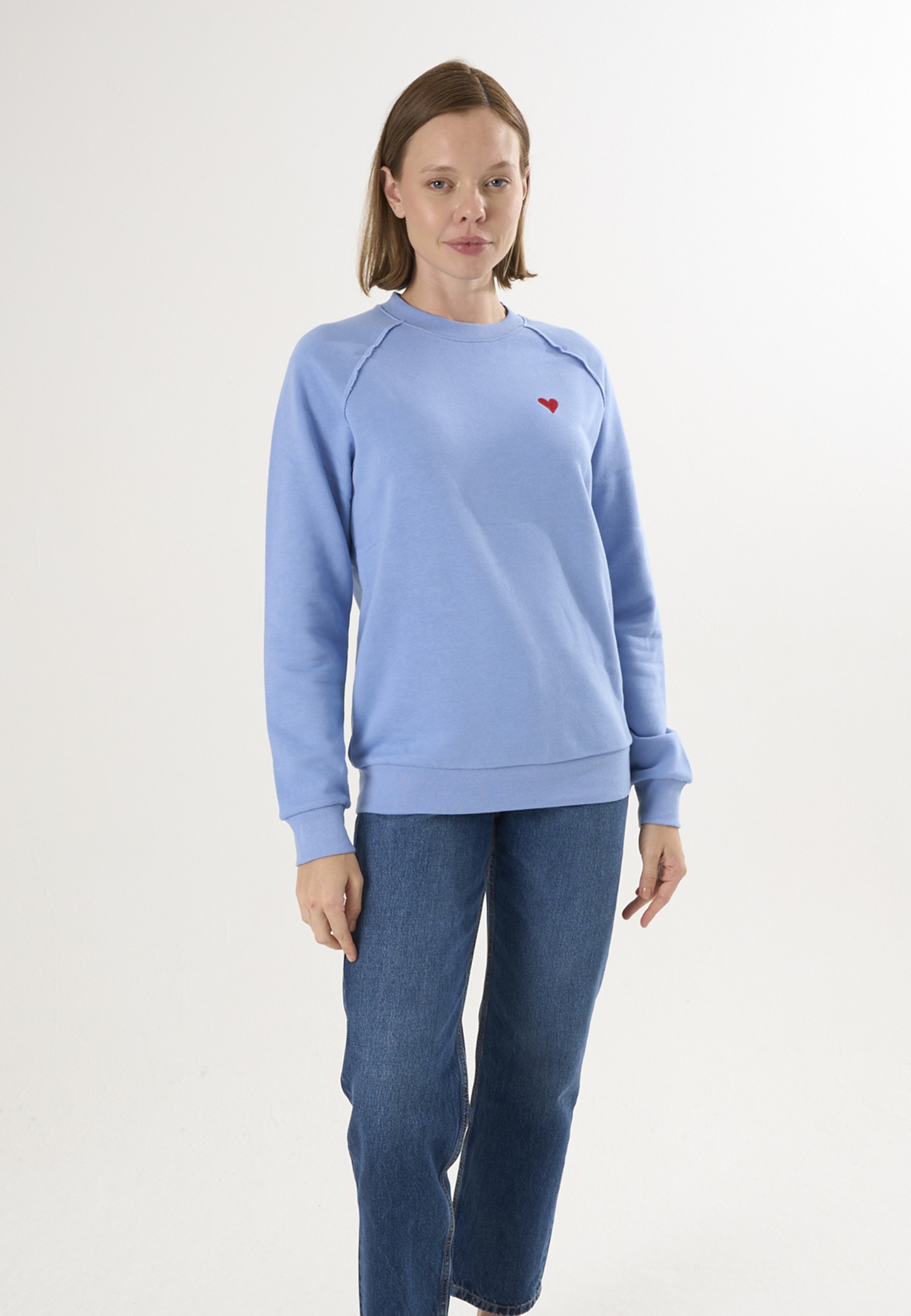 Felix Hardy Sweater "Basic Rundhals Sweatshirt" günstig online kaufen