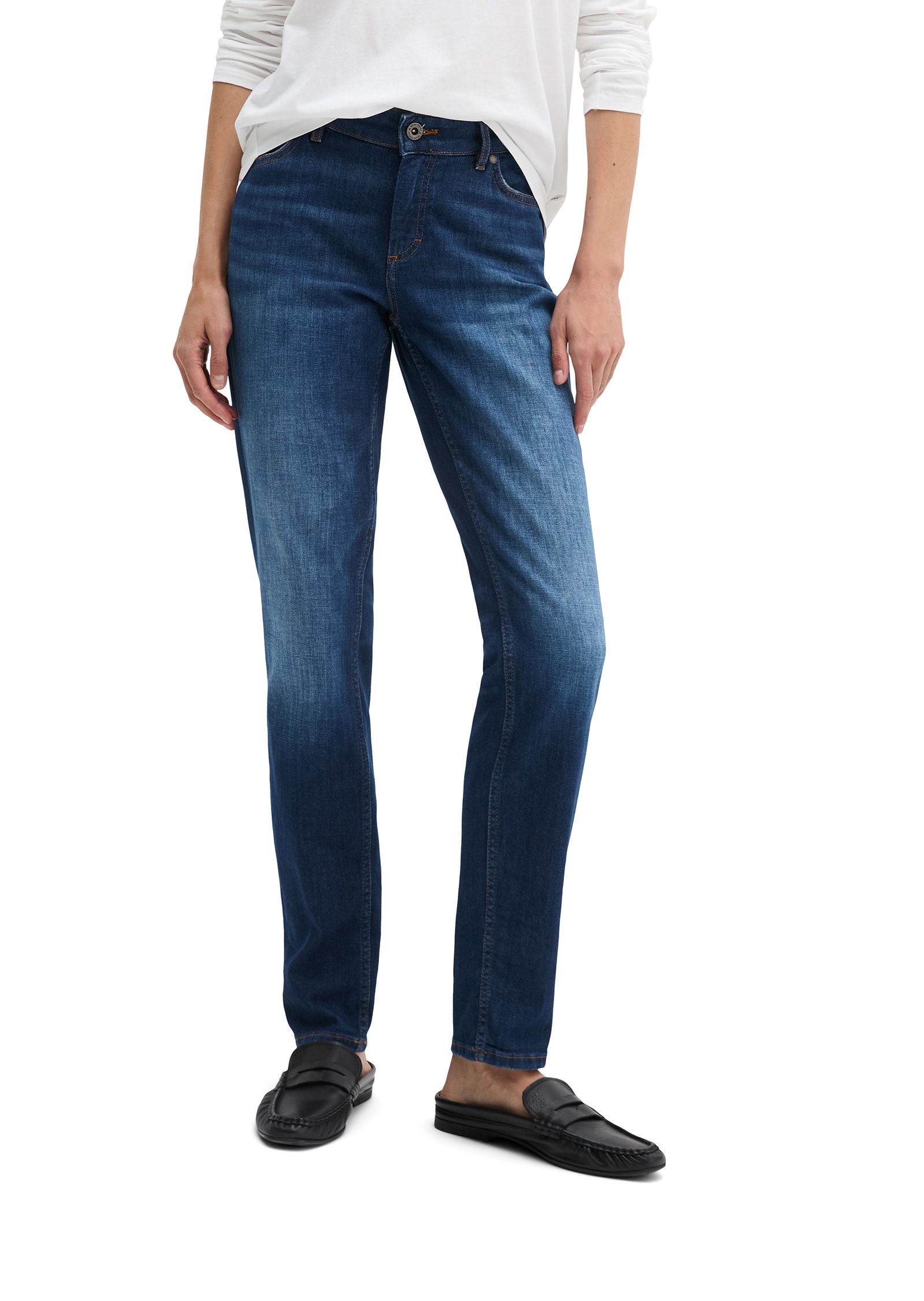 Marc OPolo Slim-fit-Jeans "aus stretchigem Cashmere-Touch-Denim" günstig online kaufen