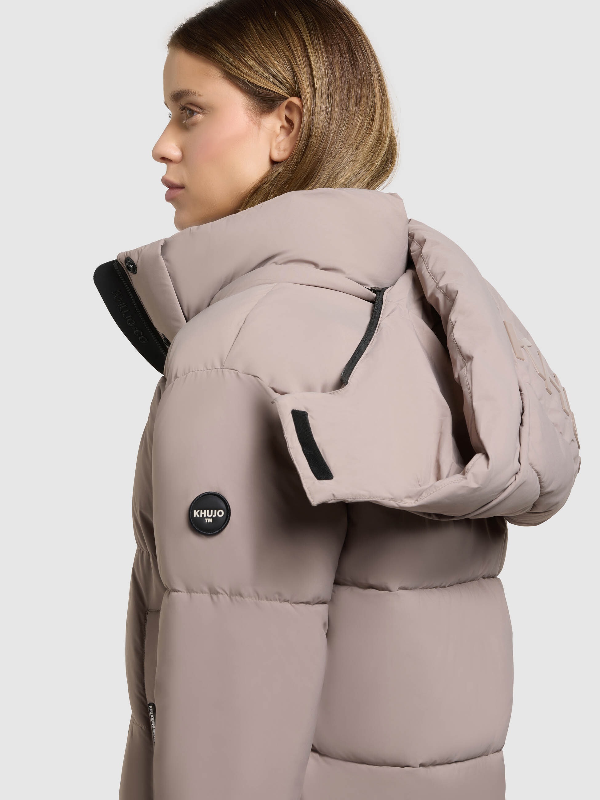 khujo Steppjacke »DEVINA2 MATT« mit Kapuze