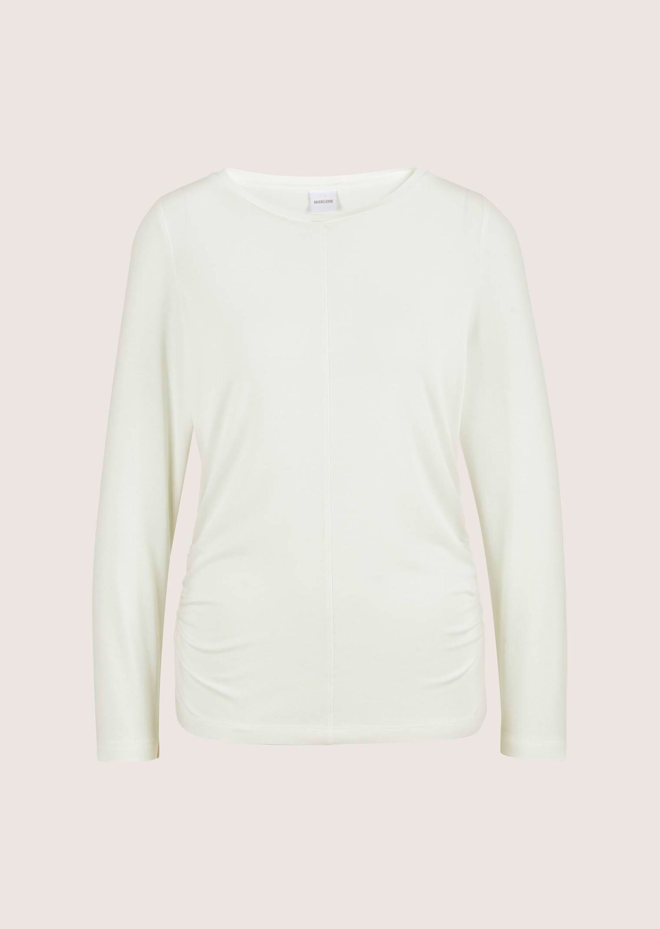 MADELEINE Langarmshirt "Shirt Langarm-Shirt mit gerafften Seiten" günstig online kaufen
