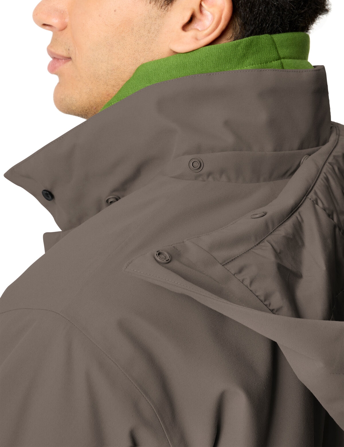 VAUDE Trenchcoat »MEN'S COREWAY PADDED TRENCHCOAT« mit leichter Wattierung, mit Zwei-Wege-Reißverschluss