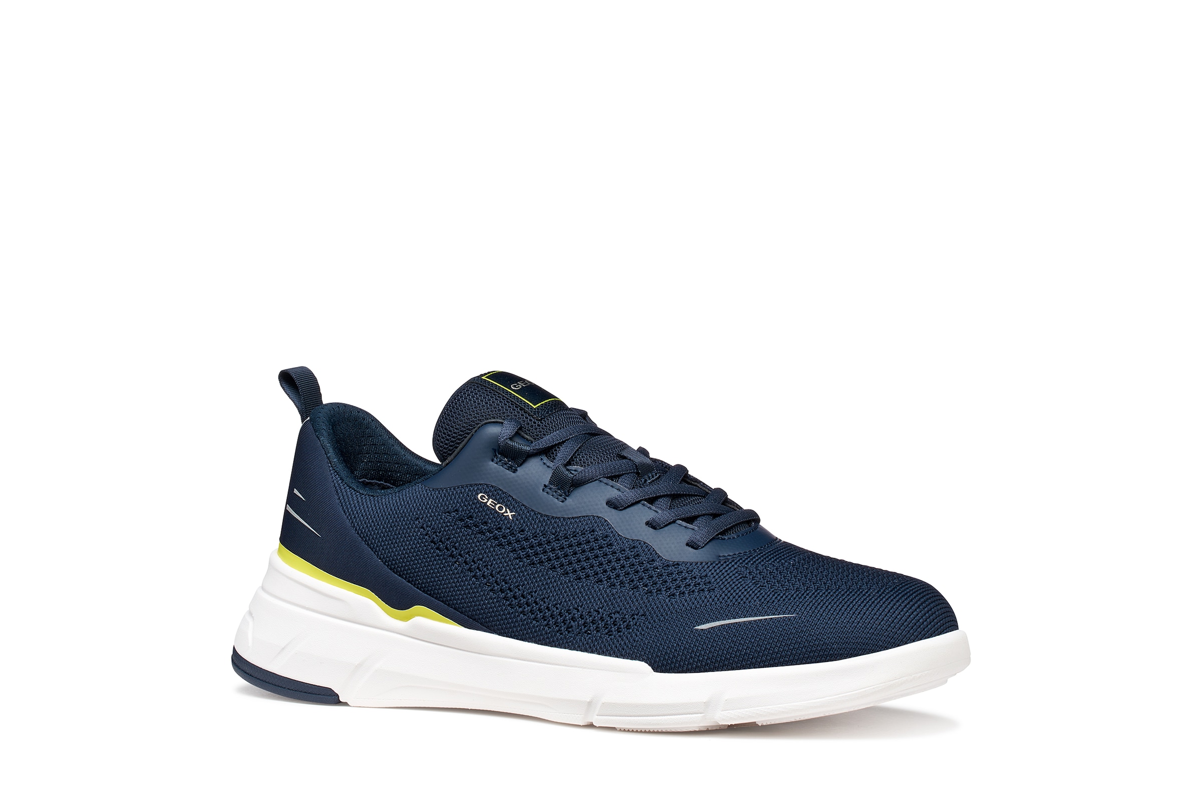 Geox Sneaker "U VITTOUR" Halbschuh, Freizeitschuh, Schnürer mit Kontrastbes günstig online kaufen