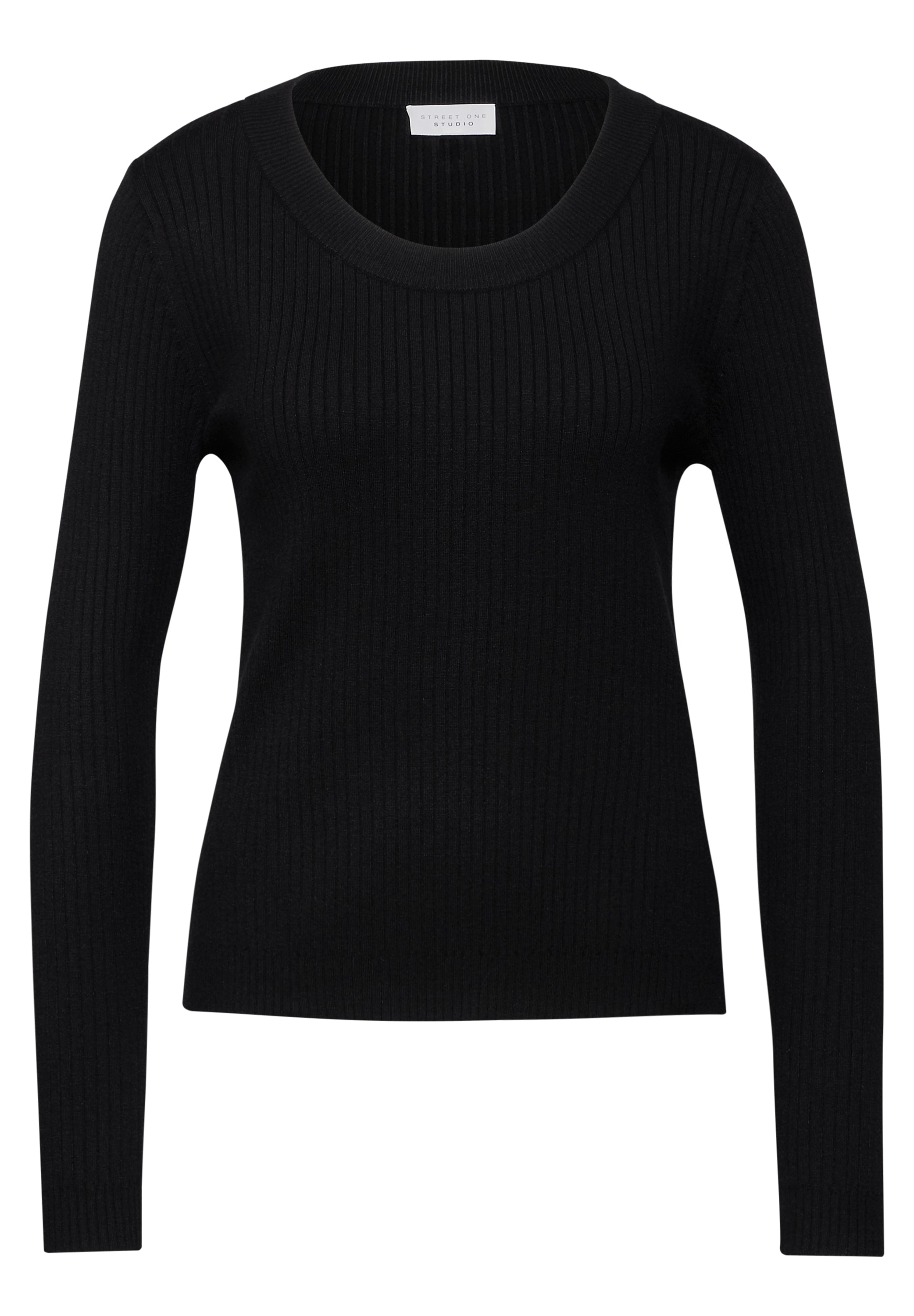 STREET ONE STUDIO Sweatshirt, aus softem Materialmix