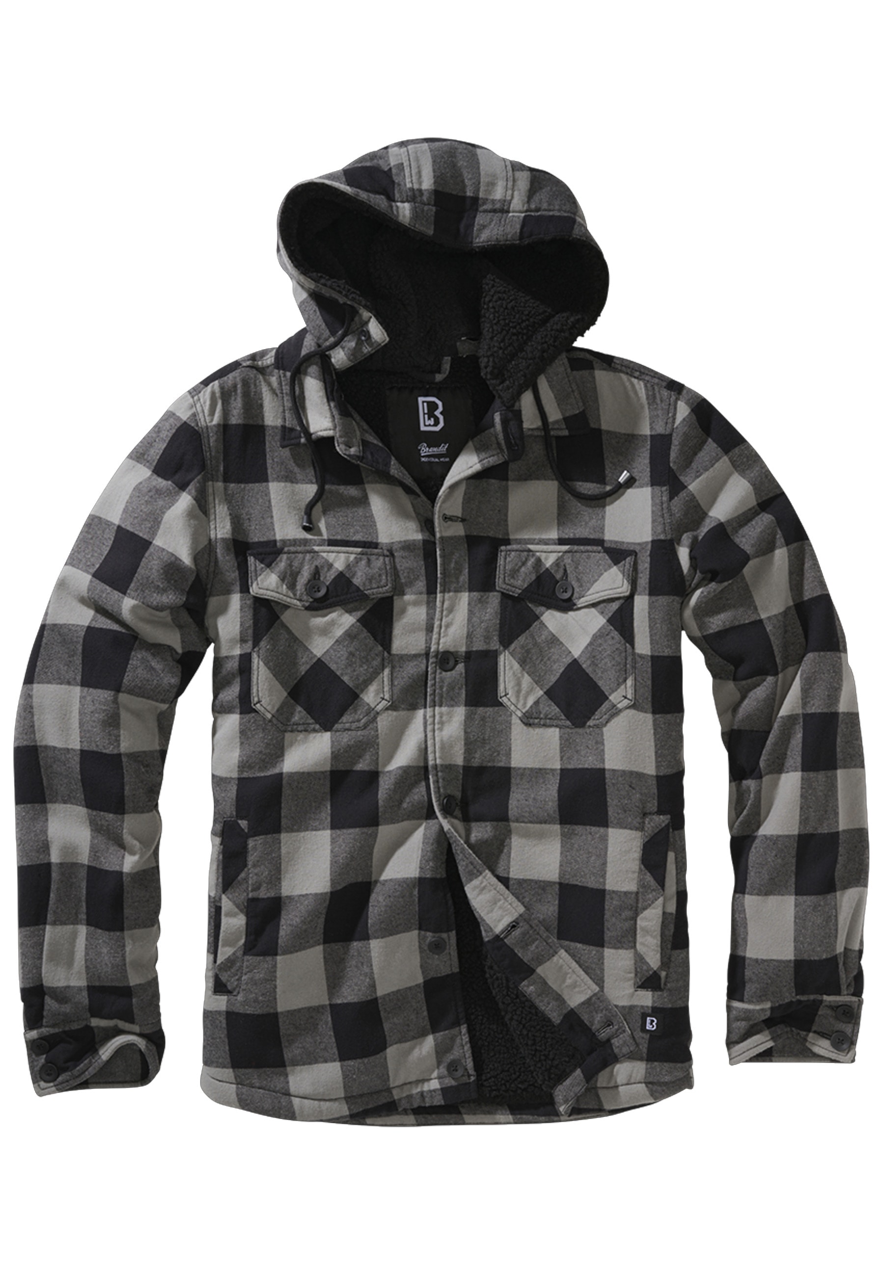 Brandit Anorak »Brandit Herren Lumberjacket Hooded« 1 Stk. tlg. mit Kapuze