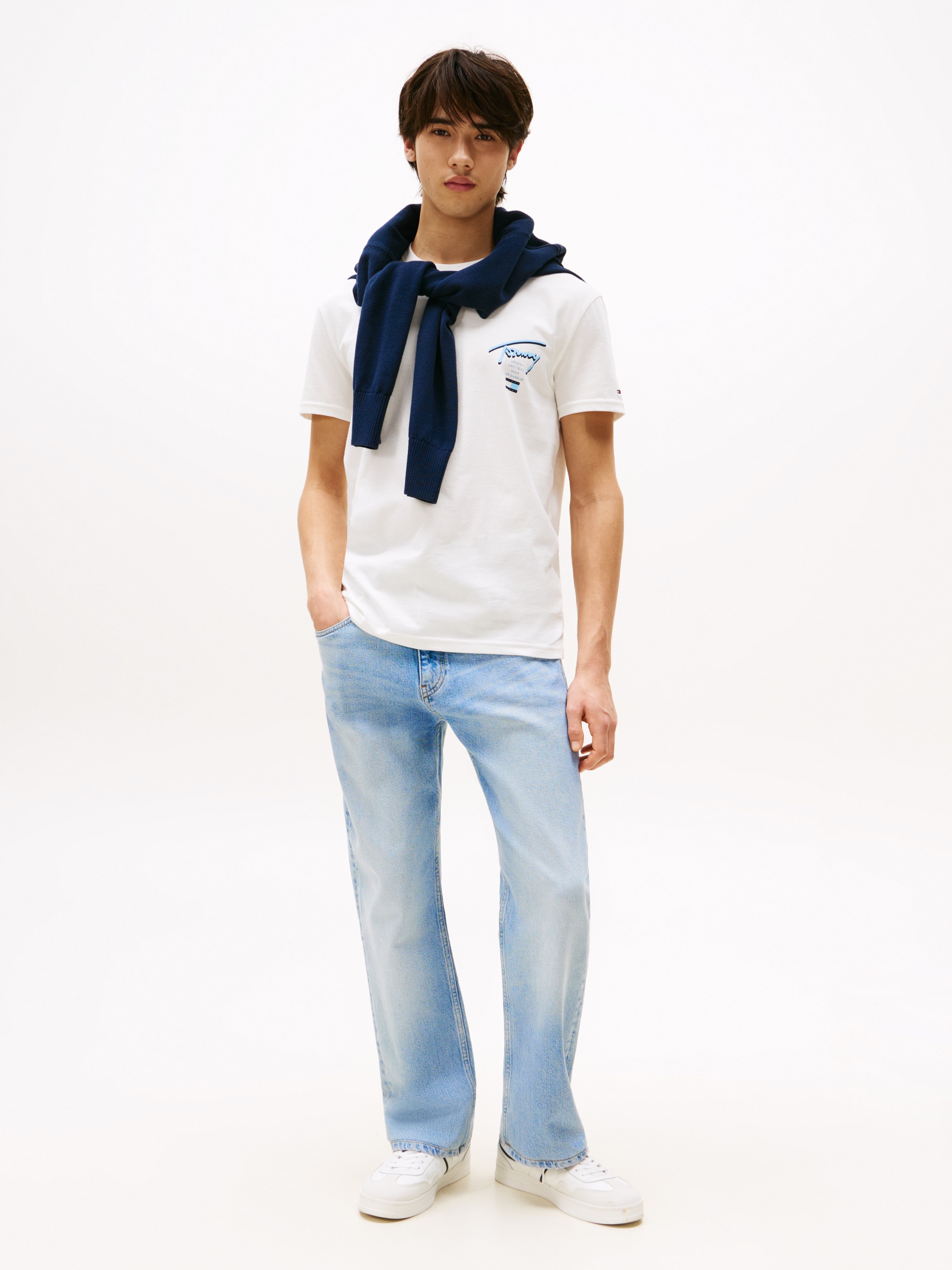 Tommy Jeans T-Shirt "TJM REG SIGNATURE CITY TEE", mit großem Rückenprint günstig online kaufen