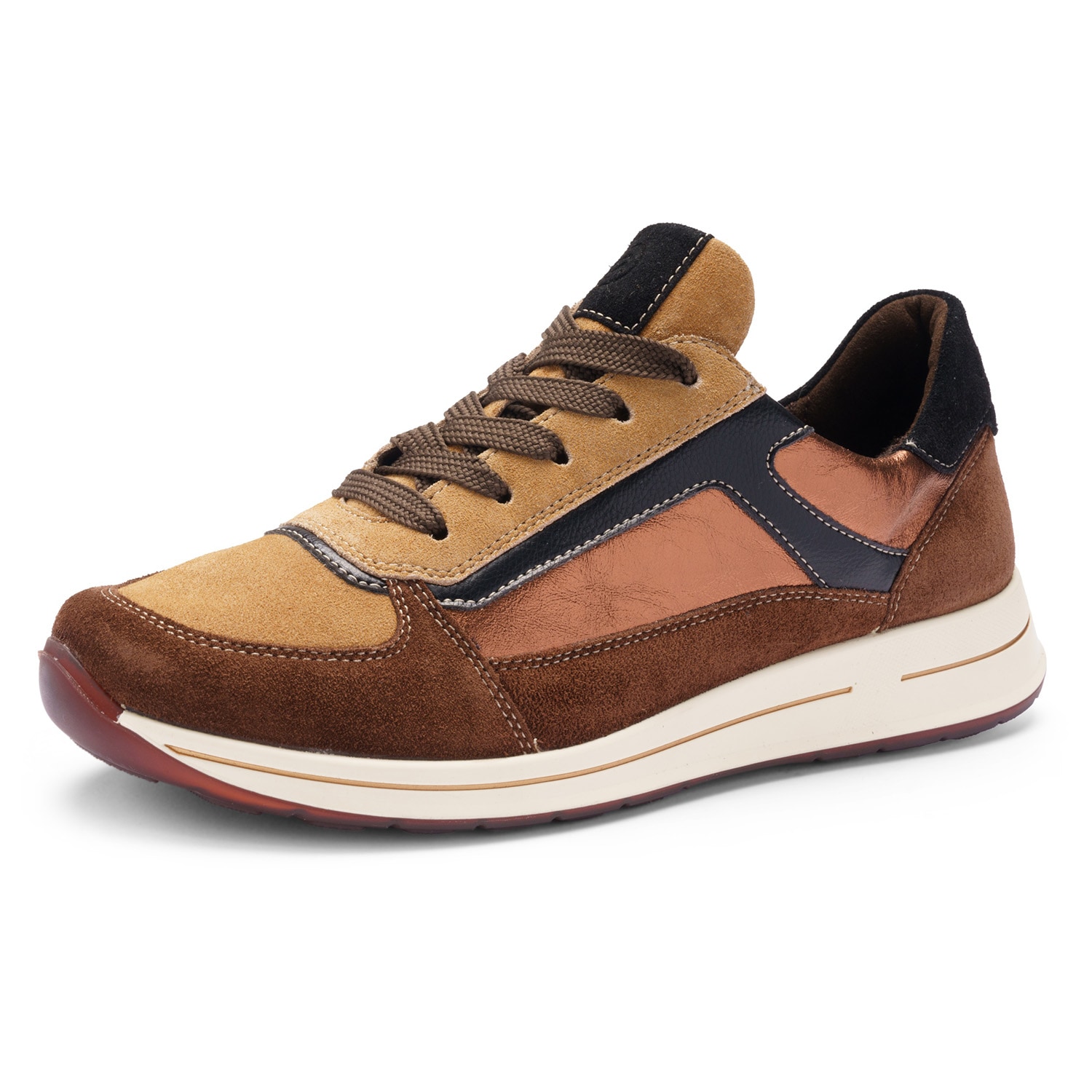 Ara Sneaker "OSAKA" Schnürschuh, Komfortschuh in Schuhweite H (= sehr weit) günstig online kaufen