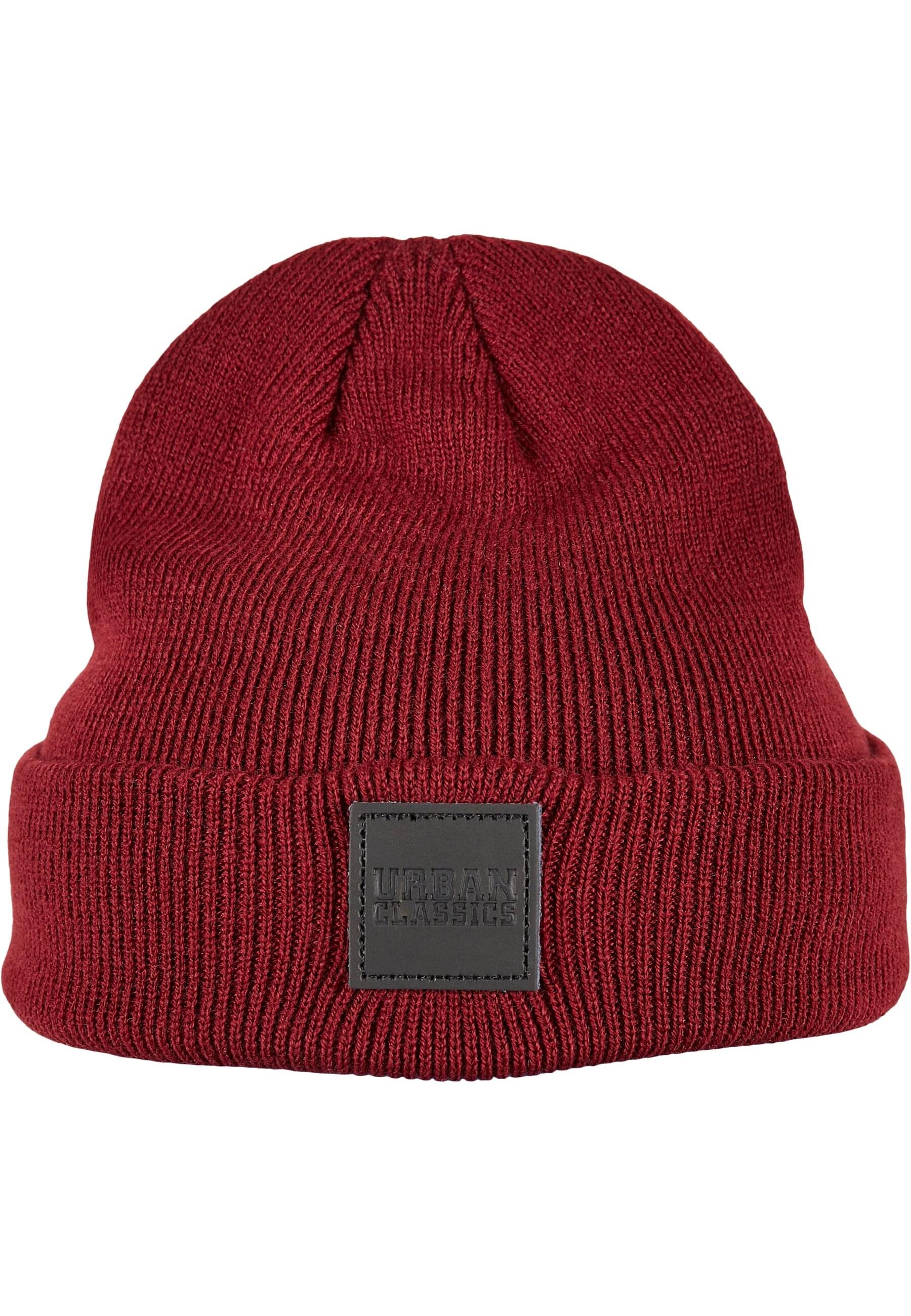 URBAN CLASSICS Beanie »Urban Classics Damen Logopatch Beanie Kids 2-Pack«, (1 St.)