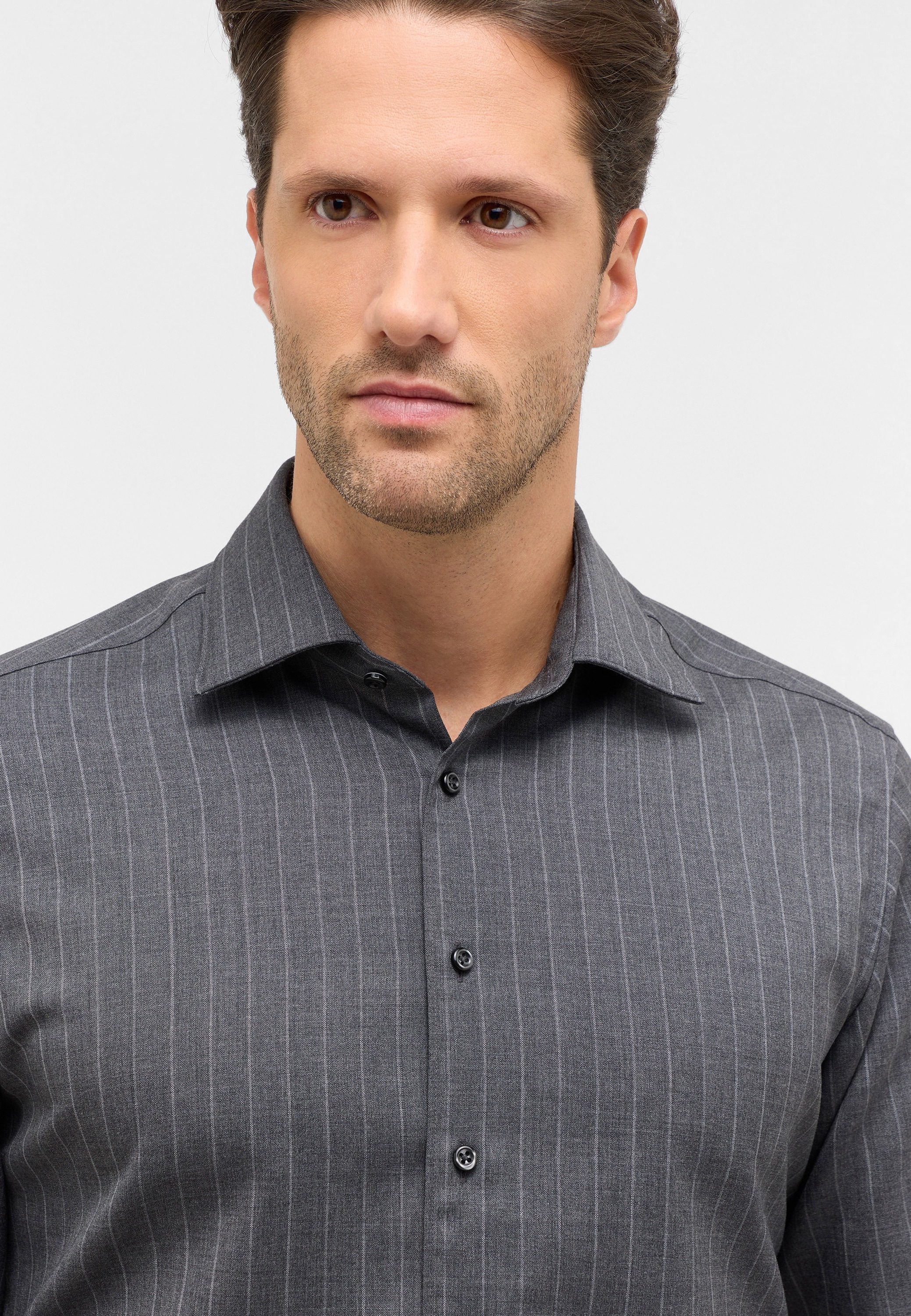 Thumbnail - Eterna Langarmhemd "MODERN FIT" NON IRON (bügelfrei)