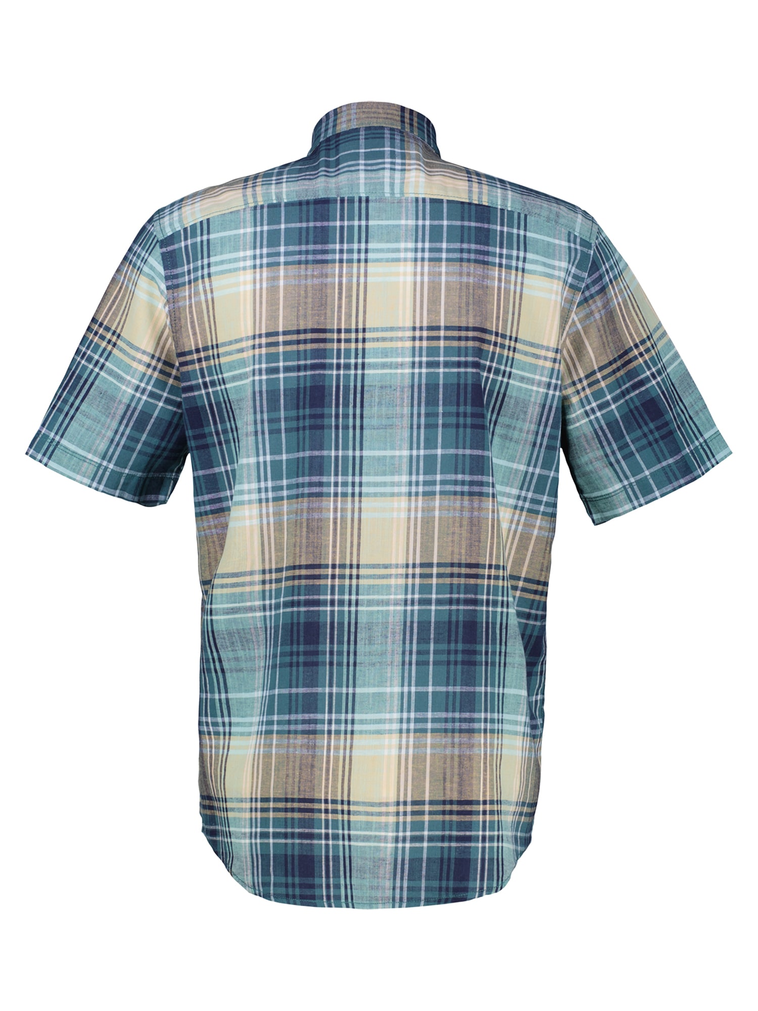 LERROS Kurzarmhemd »Kariertes Kurzarmhemd in großen Größen«