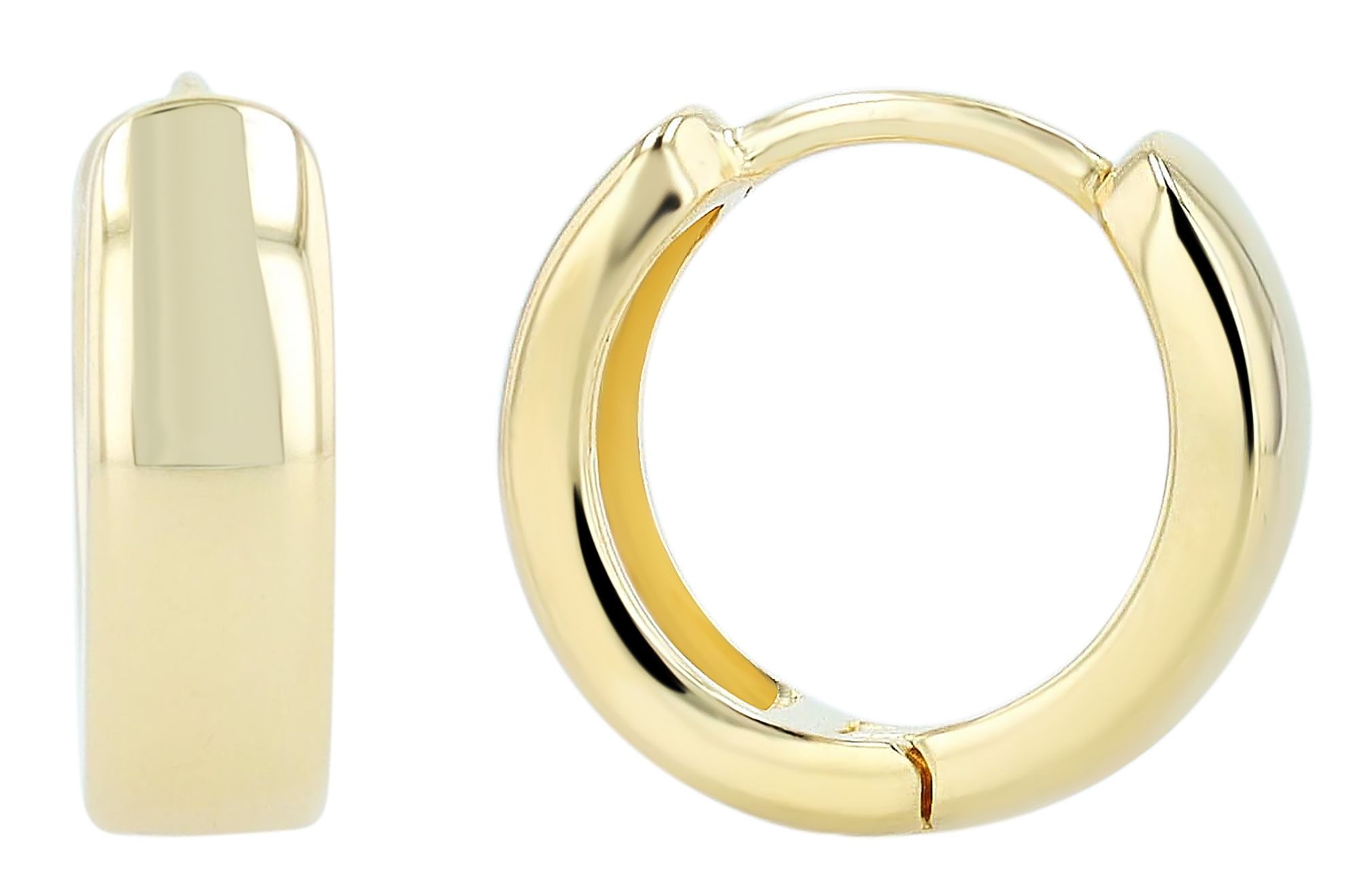 Adelia´s Klappcreolen »Damen Ohrringe – Klappcreole aus 925 Silber« Perfekt als Geschenk zum einen besonderen Tag