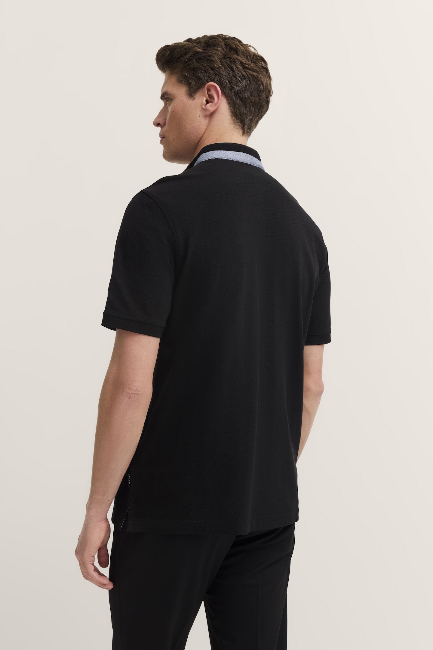bugatti Poloshirt, mit Stehkragen