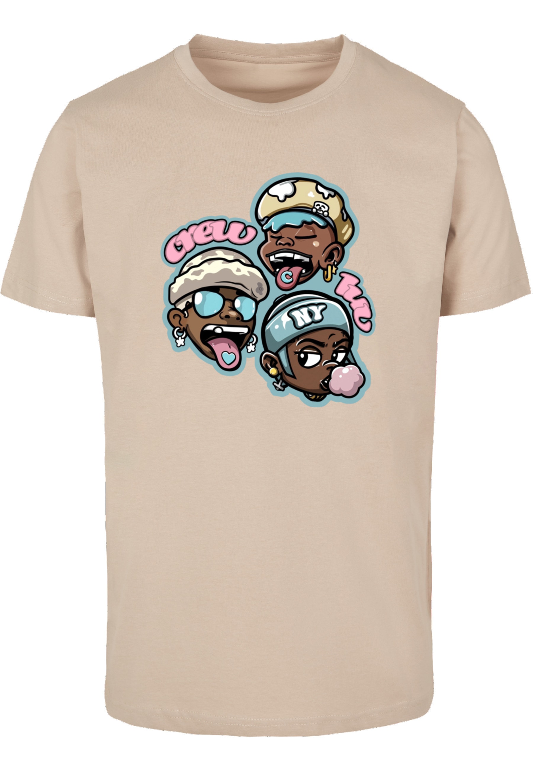 MisterTee T-Shirt "MisterTee Crew Luv Tee" 1 Stk. günstig online kaufen