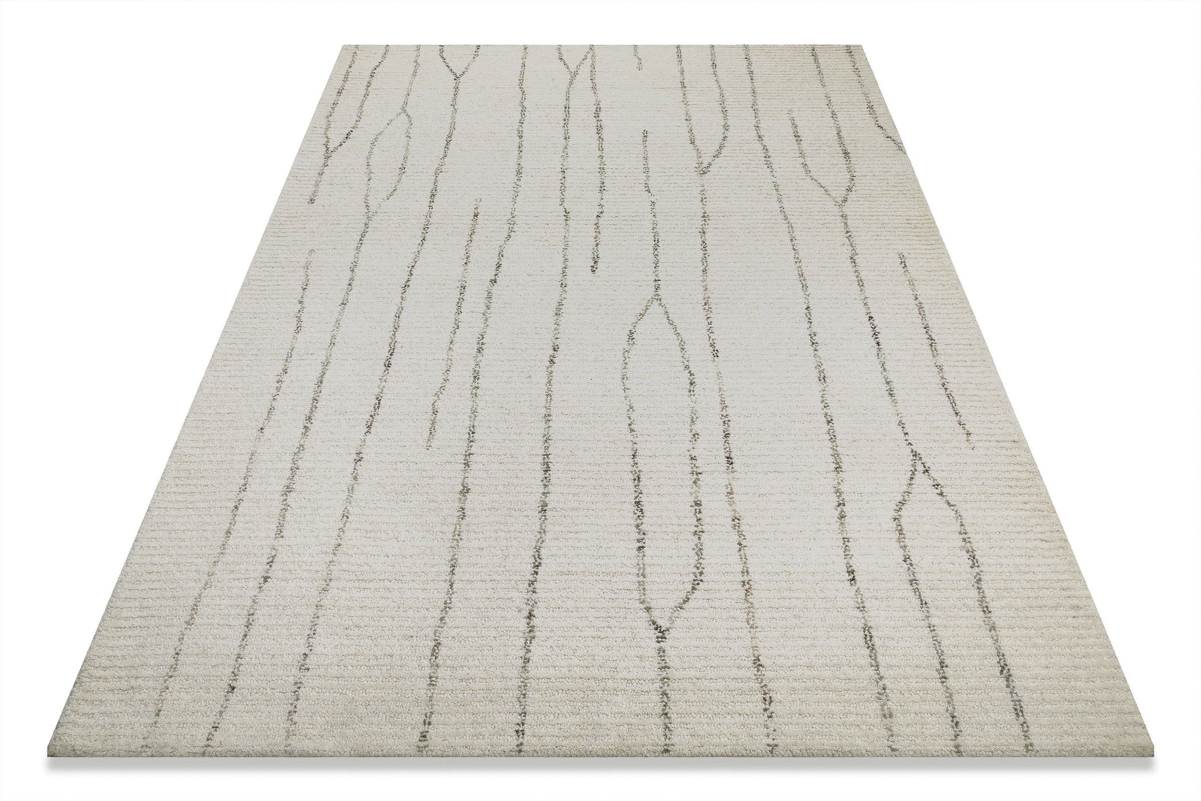 Wollteppich WECON HOME "Hamptons THIRTYNINE", beige (creme weiß), B:70cm H:10mm L:140cm, Schurwolle, Teppiche, Läufer, Schurwolle, Kurzflor, Wohnzimmer, Schlafzimmer, elegant, Linie 3