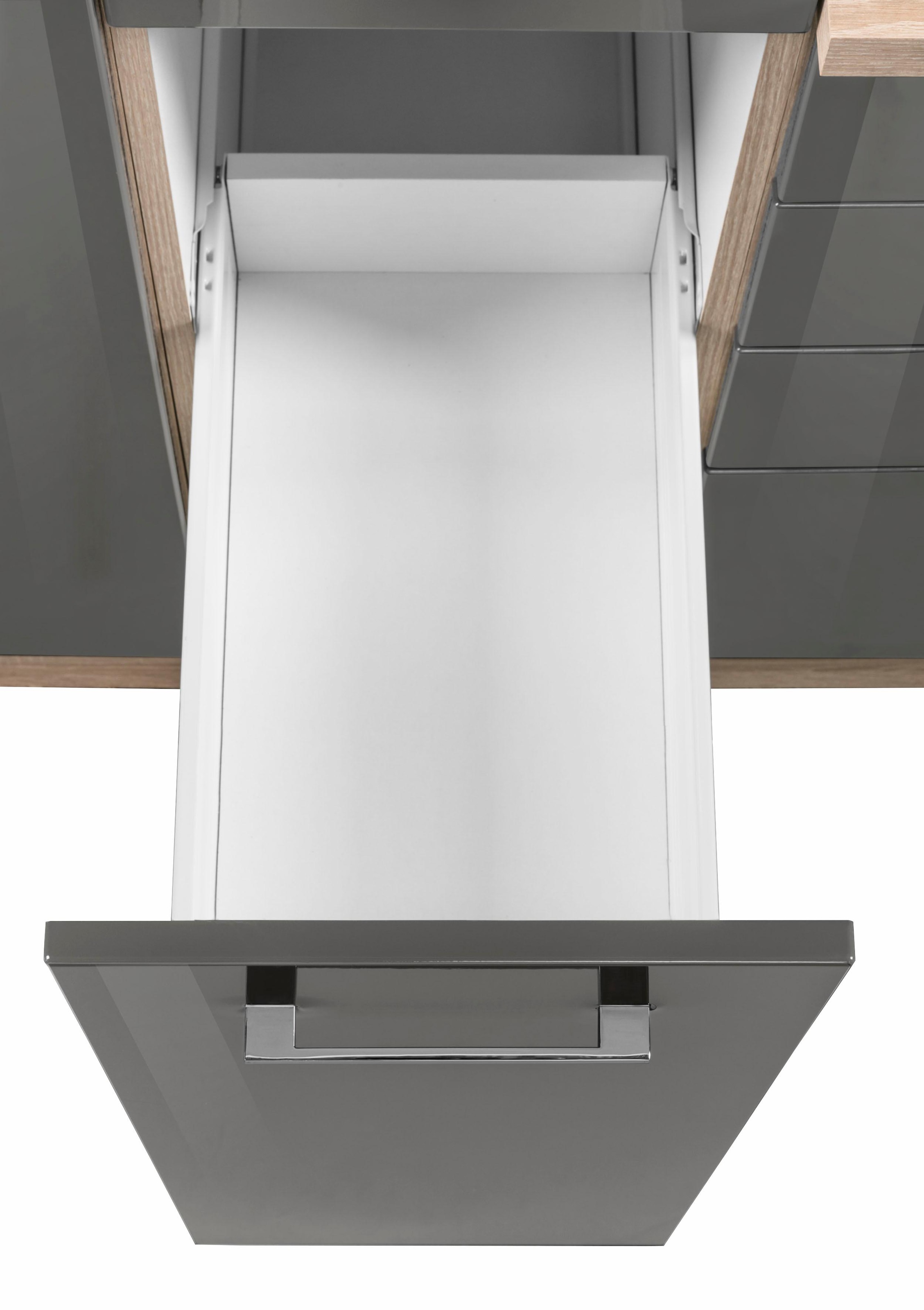 KOCHSTATION Küchenzeile »KS-Haiti«, mit E-Geräten, Breite 260 cm