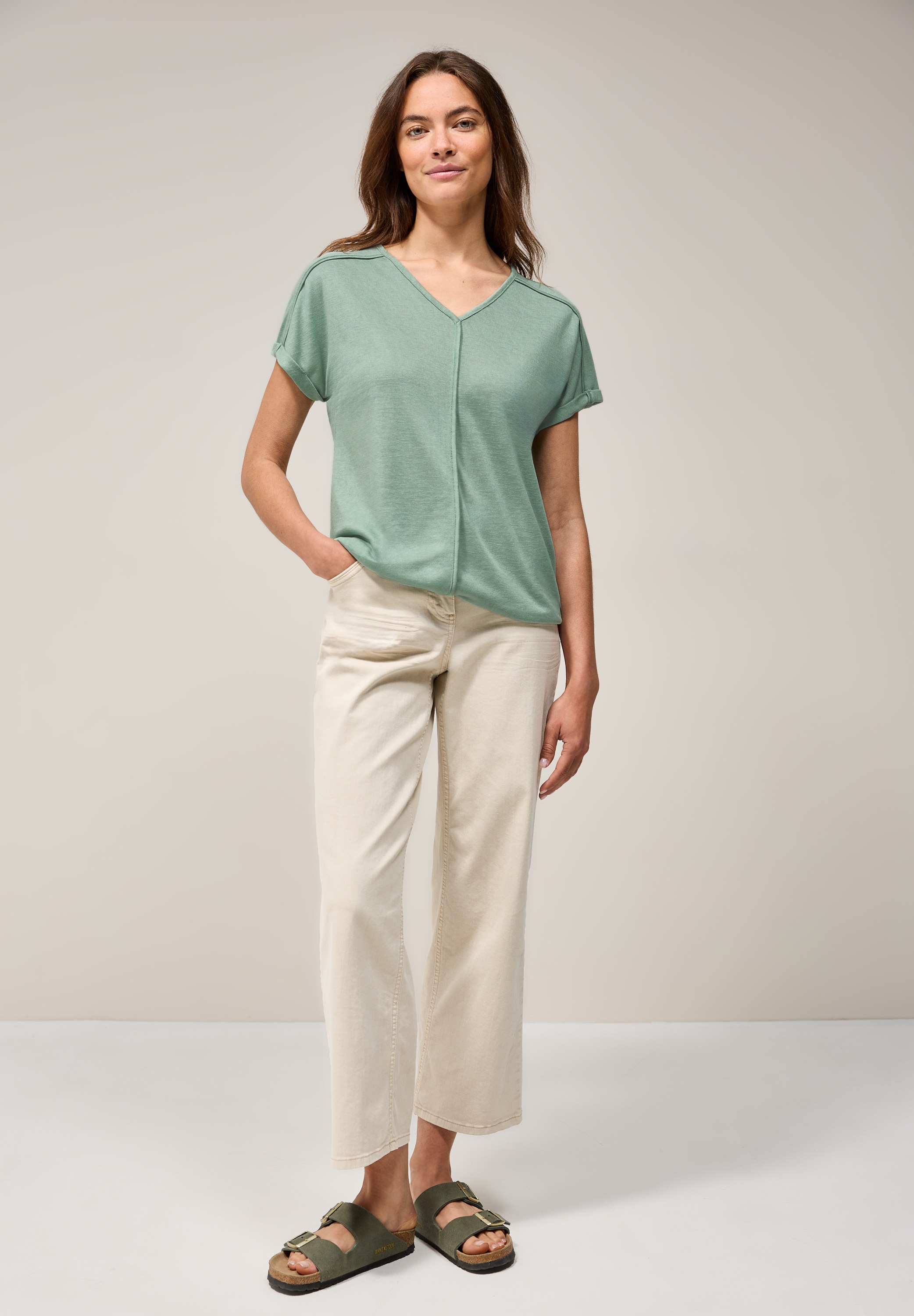 Thumbnail - Cecil T-Shirt 2in1 Optik