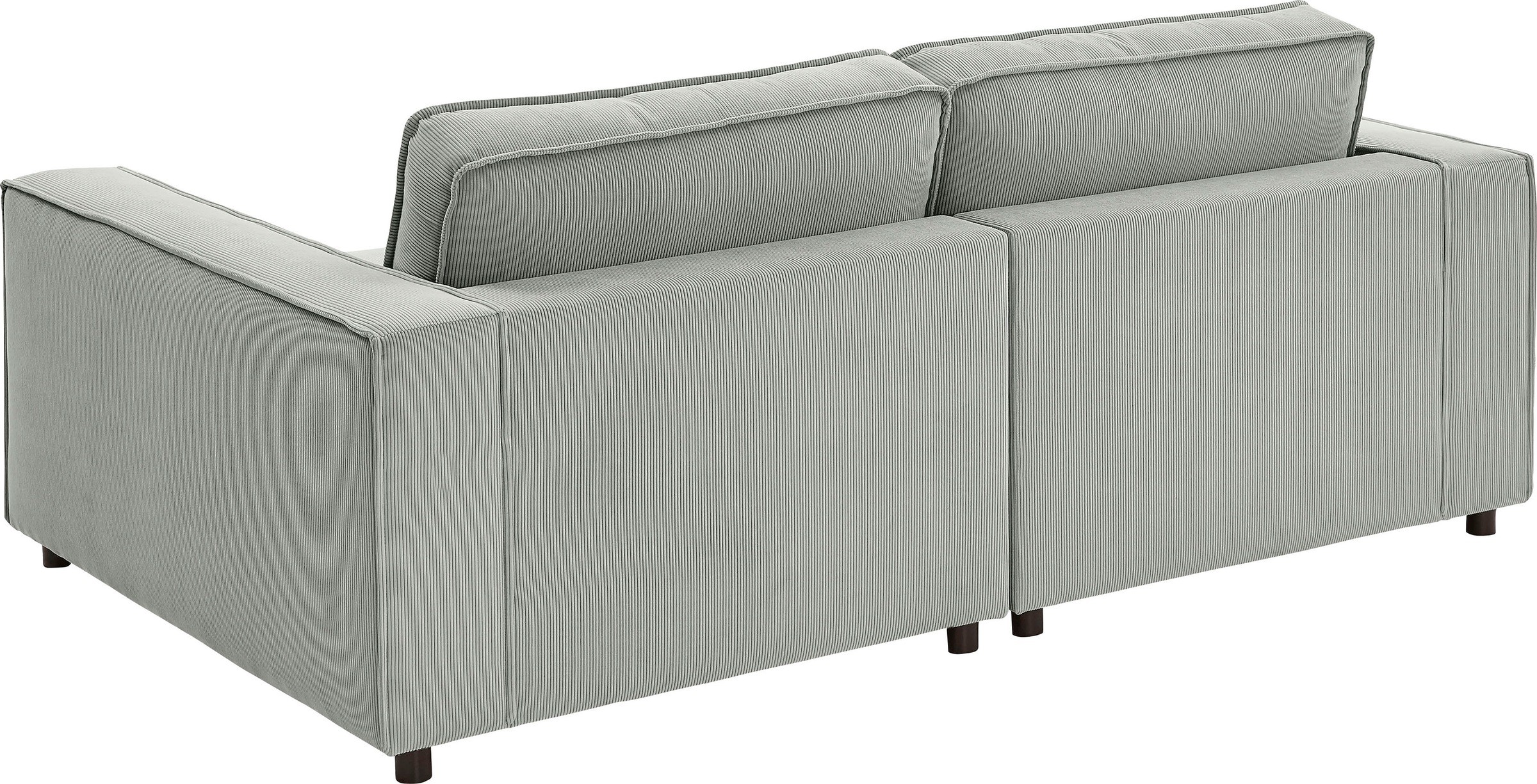 ATLANTIC home collection 2-Sitzer »Valan«, XXL-Sitzfläche, mit Cord-Bezug, frei stellbar, mit Wellenunterfederung