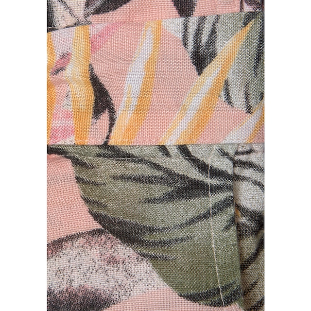 LASCANA Shorts, (mit Bindegürtel), im Paperbag-Stil aus Leinenmix für  kaufen | BAUR