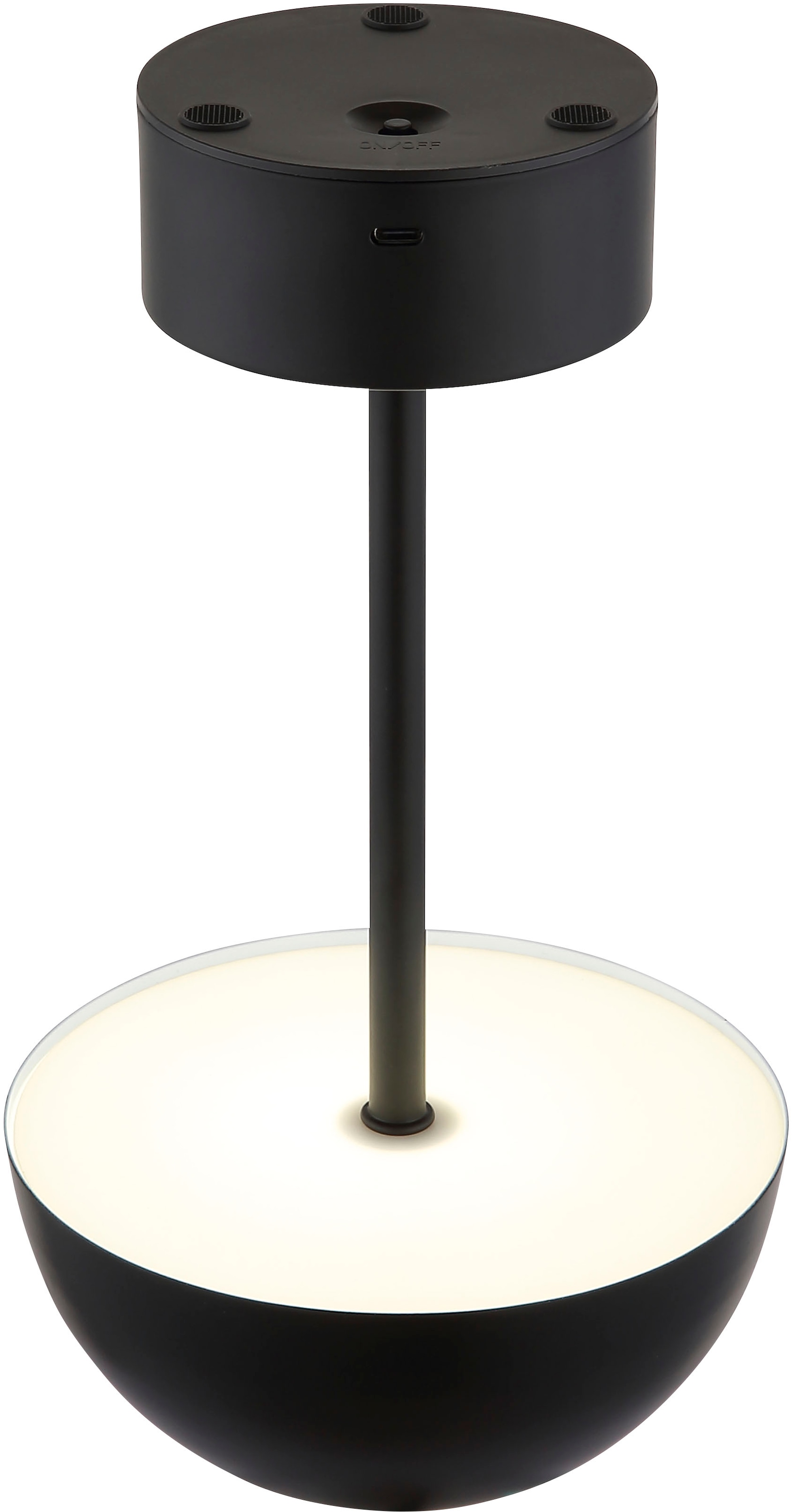 my home LED Tischleuchte »Bea«, 1 flammig, Leuchtmittel LED-Modul | LED fest integriert, 3 Stufen Touch