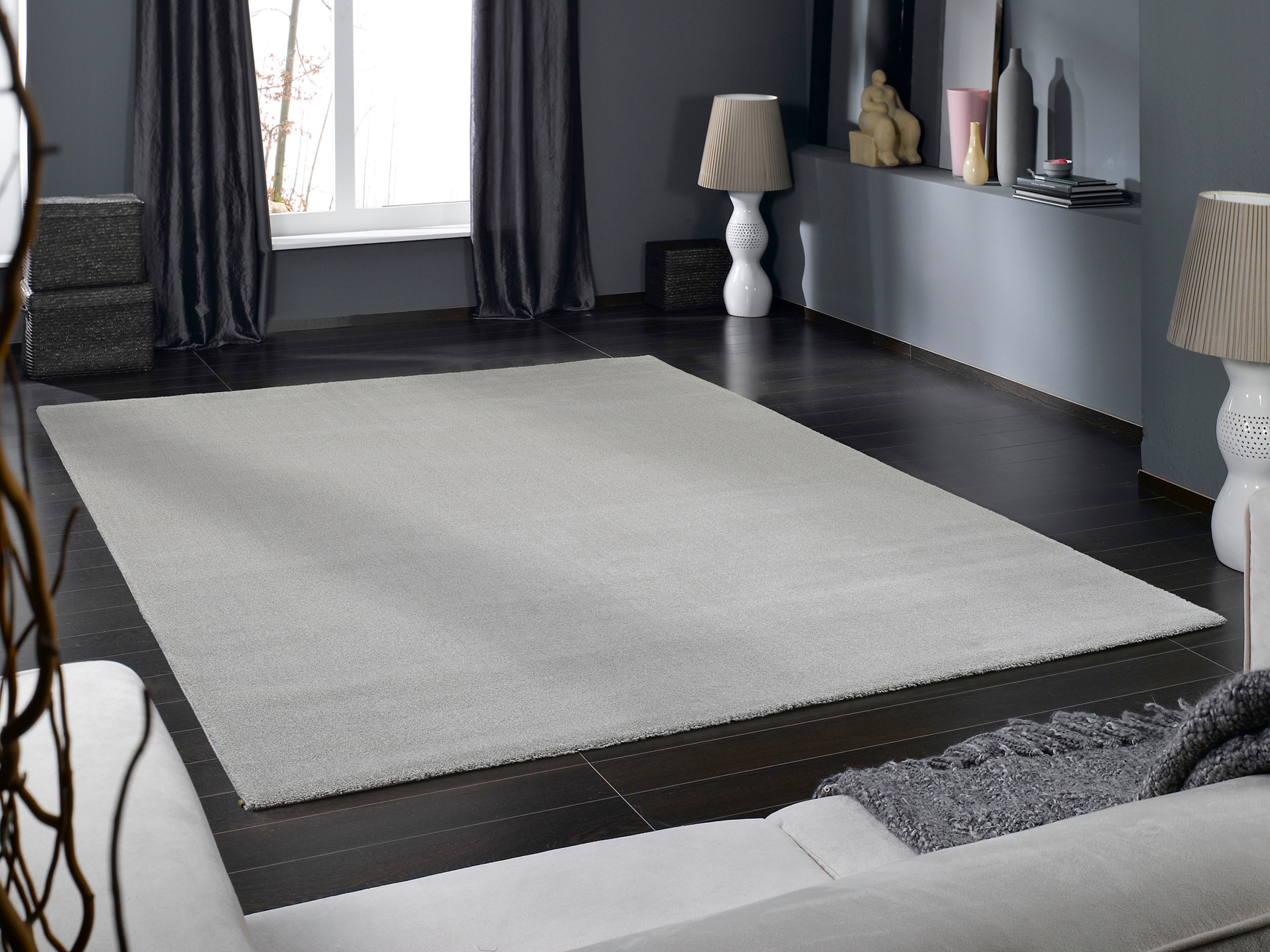 OCI DIE TEPPICHMARKE Teppich »MELIRA«, rechteckig, 13 mm Höhe, robuster strapazierfähiger Kurzflor