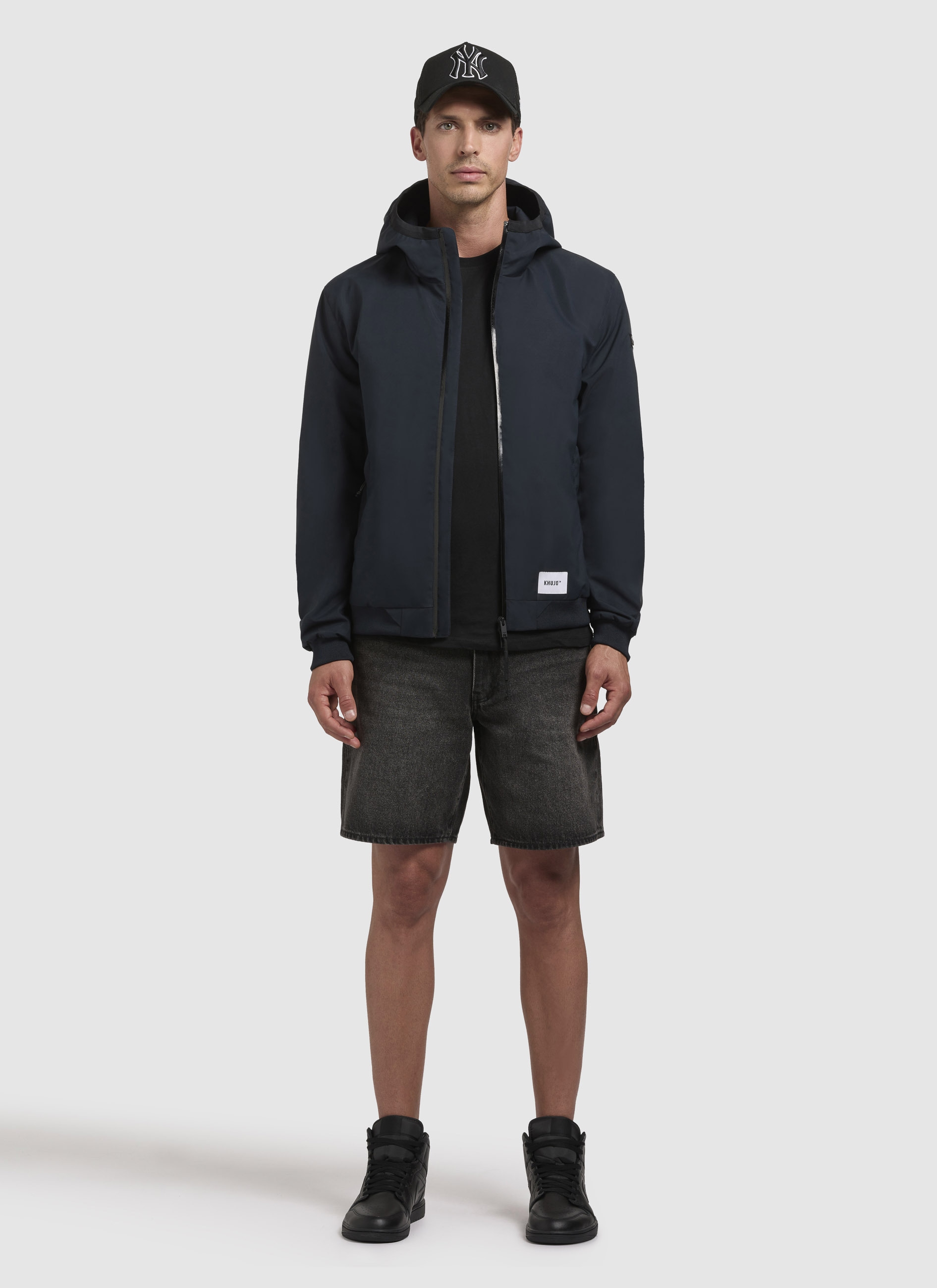 khujo Anorak »LARM«, mit Kapuze