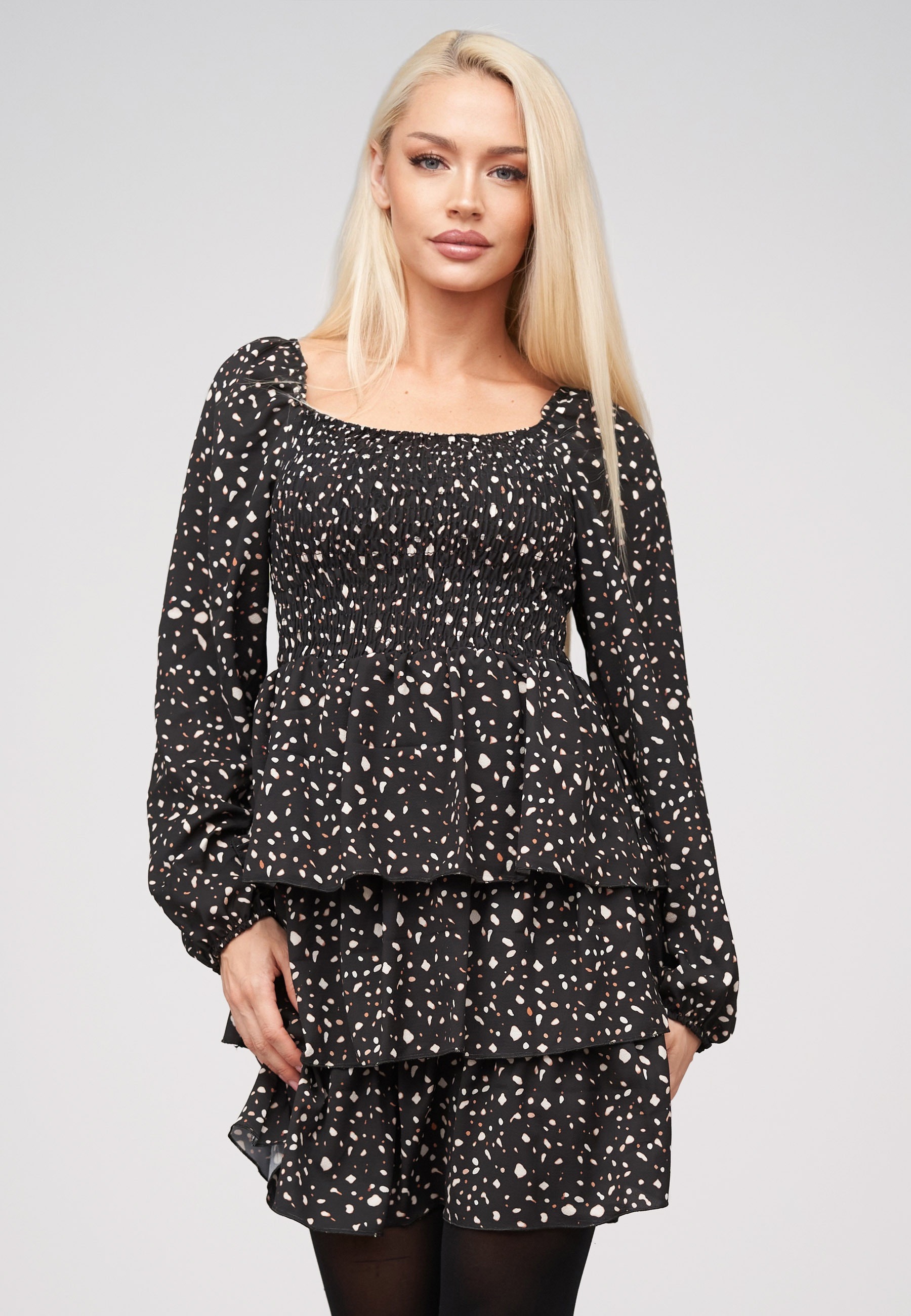 CLOUD 5IVE A-Linien-Kleid »CLOUD 5IVE Tiered Dress« 1 tlg.