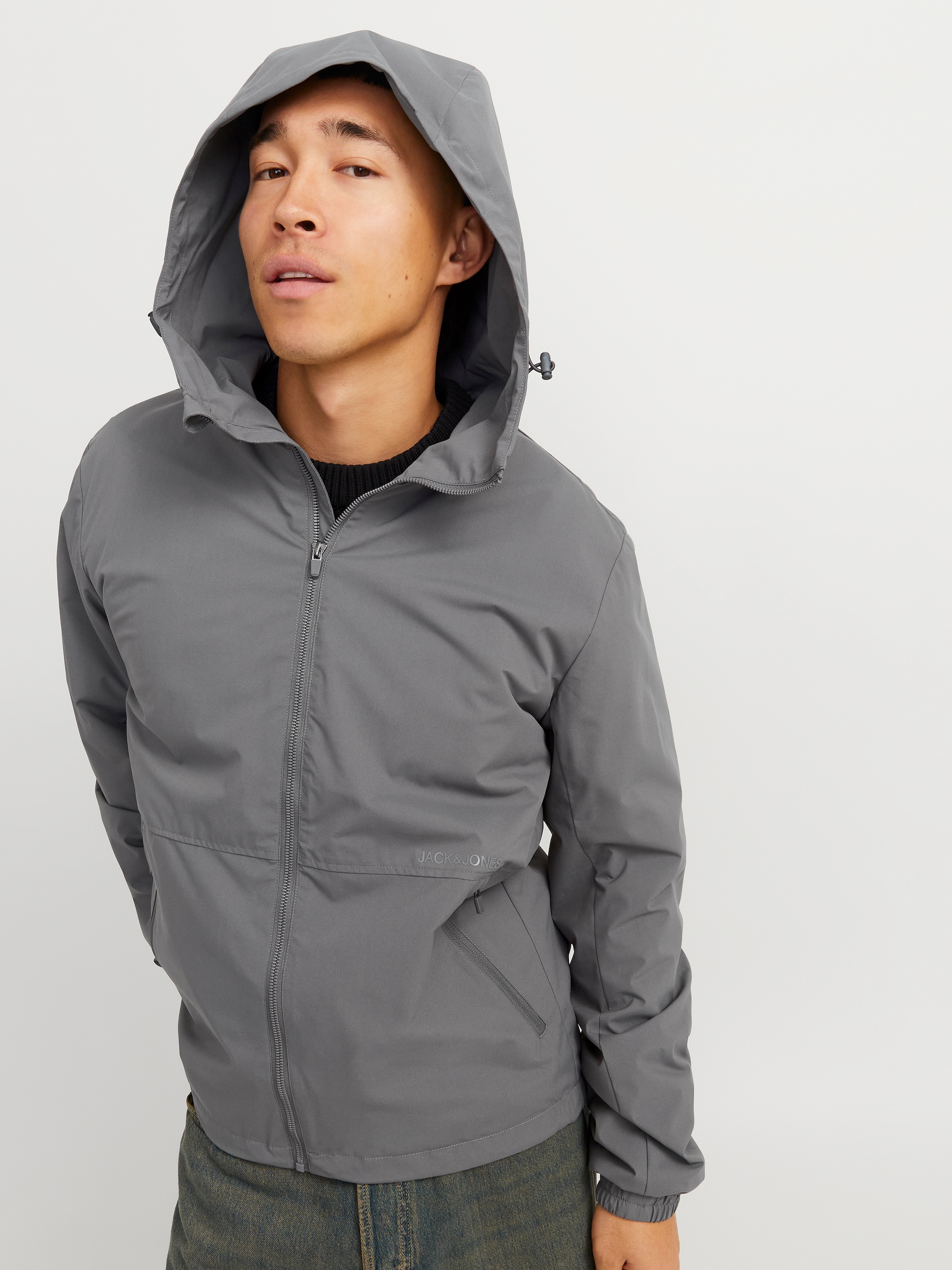 Jack & Jones Outdoorjacke »JJEURBAN LIGHT JACKET SN«, mit Kapuze, mit Kapuze