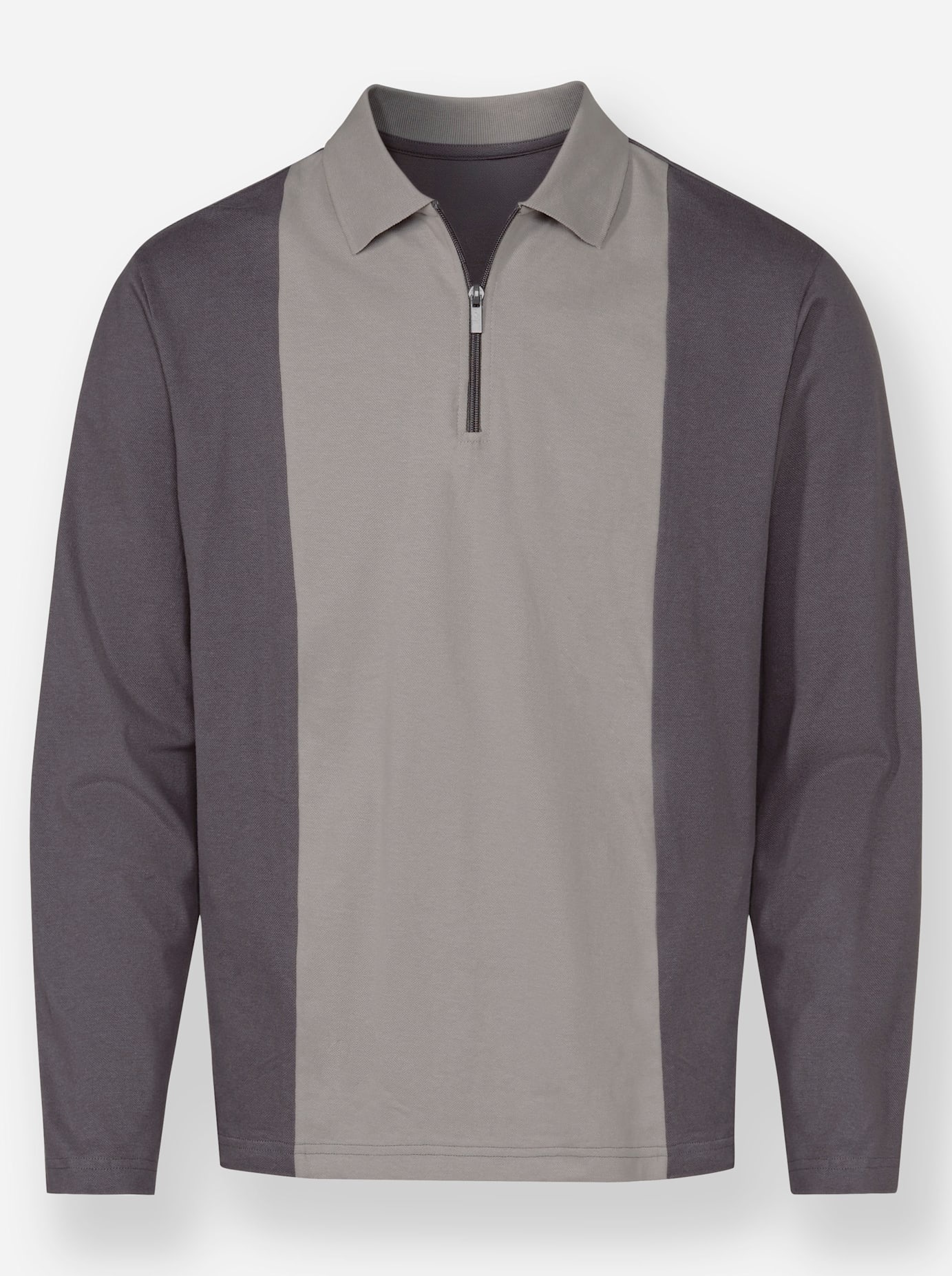 Catamaran Long Sleeve Polo Shirt Grey 44/46 3