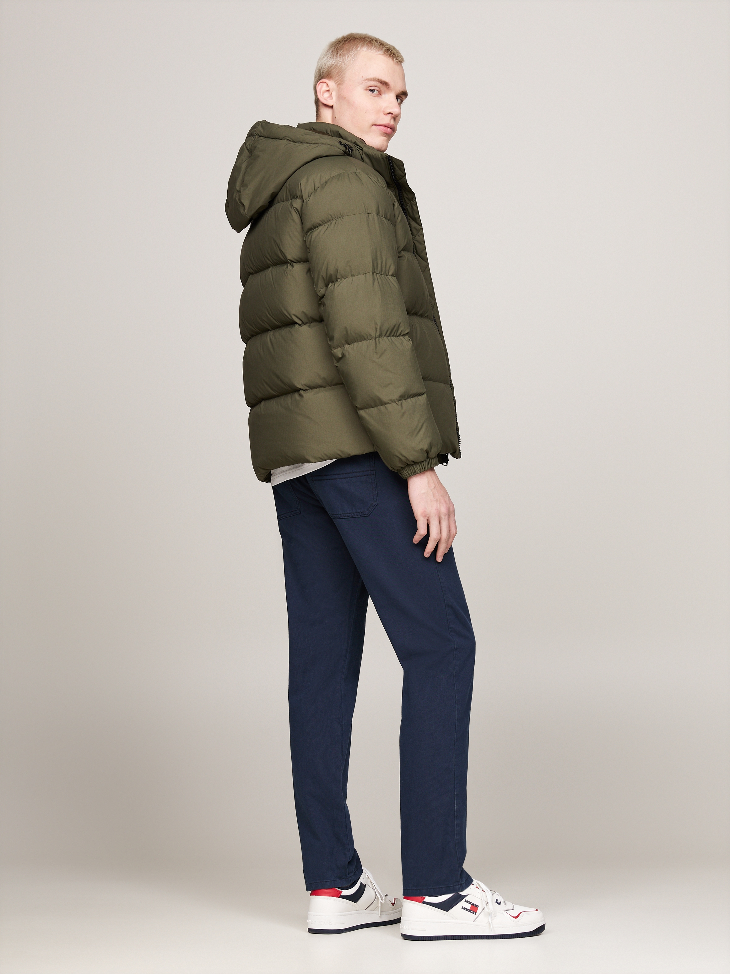 Tommy Jeans Plus Steppjacke »TJM ESSENTIAL DOWN JACKET EXT«, mit Kapuze, Große Größen