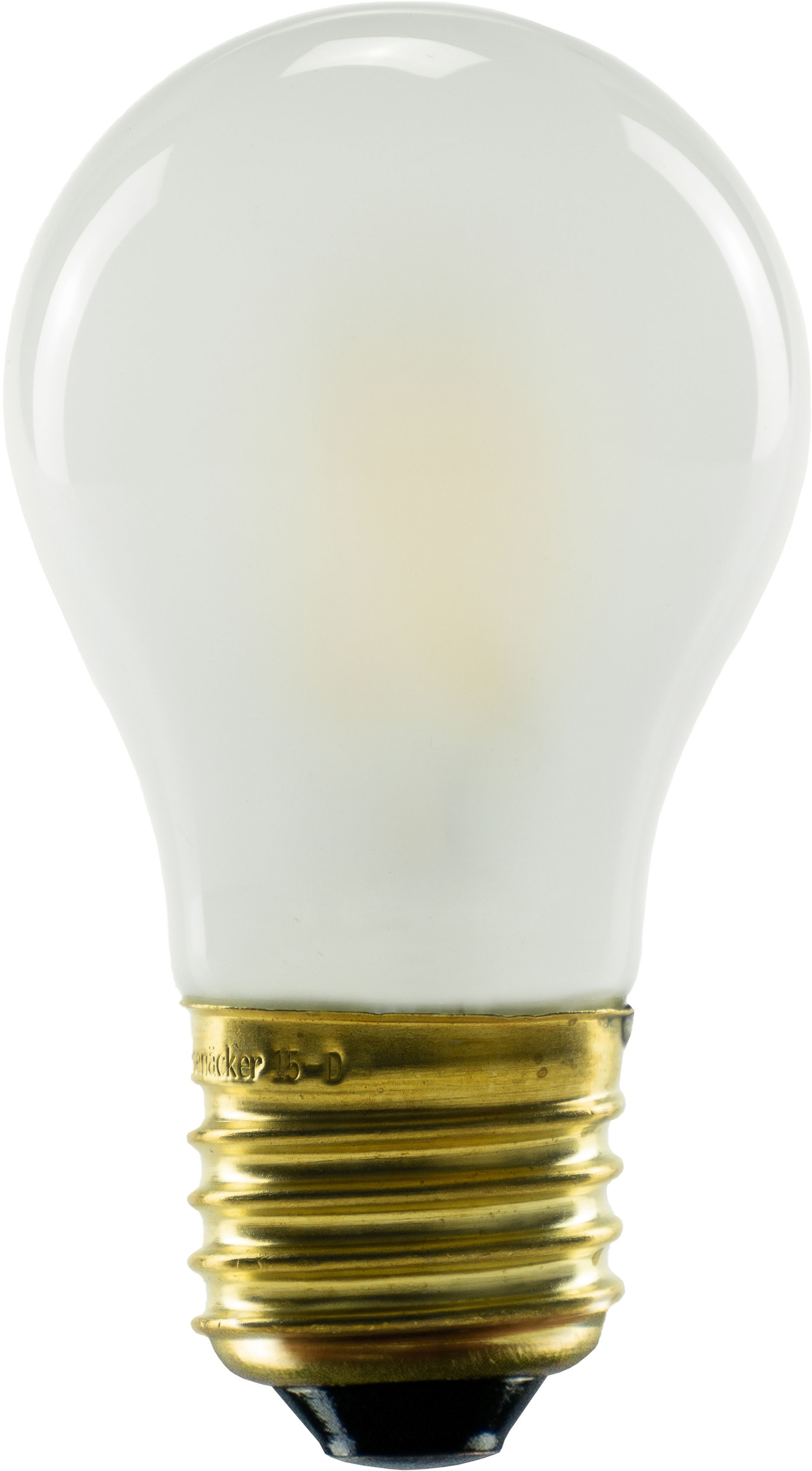 SEGULA LED-Leuchtmittel "Vintage Line", L:85cm Ø:48cm, weiß, Leuchtmittel, dimmbar, Glühlampe klein matt, E27