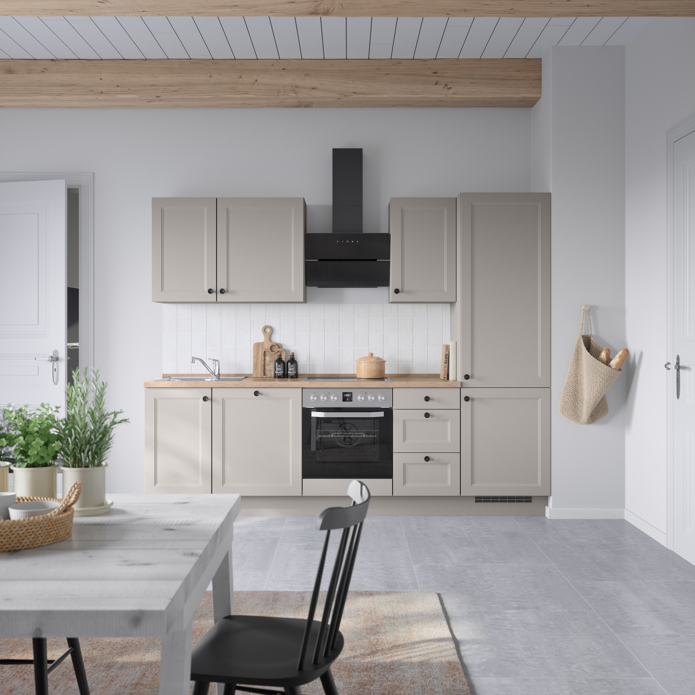 nobilia® Küchenzeile »"Cascada II"«, vormontiert, Breite 270 cm, Ausrichtung wählbar, wahlw. mit E-Geräten