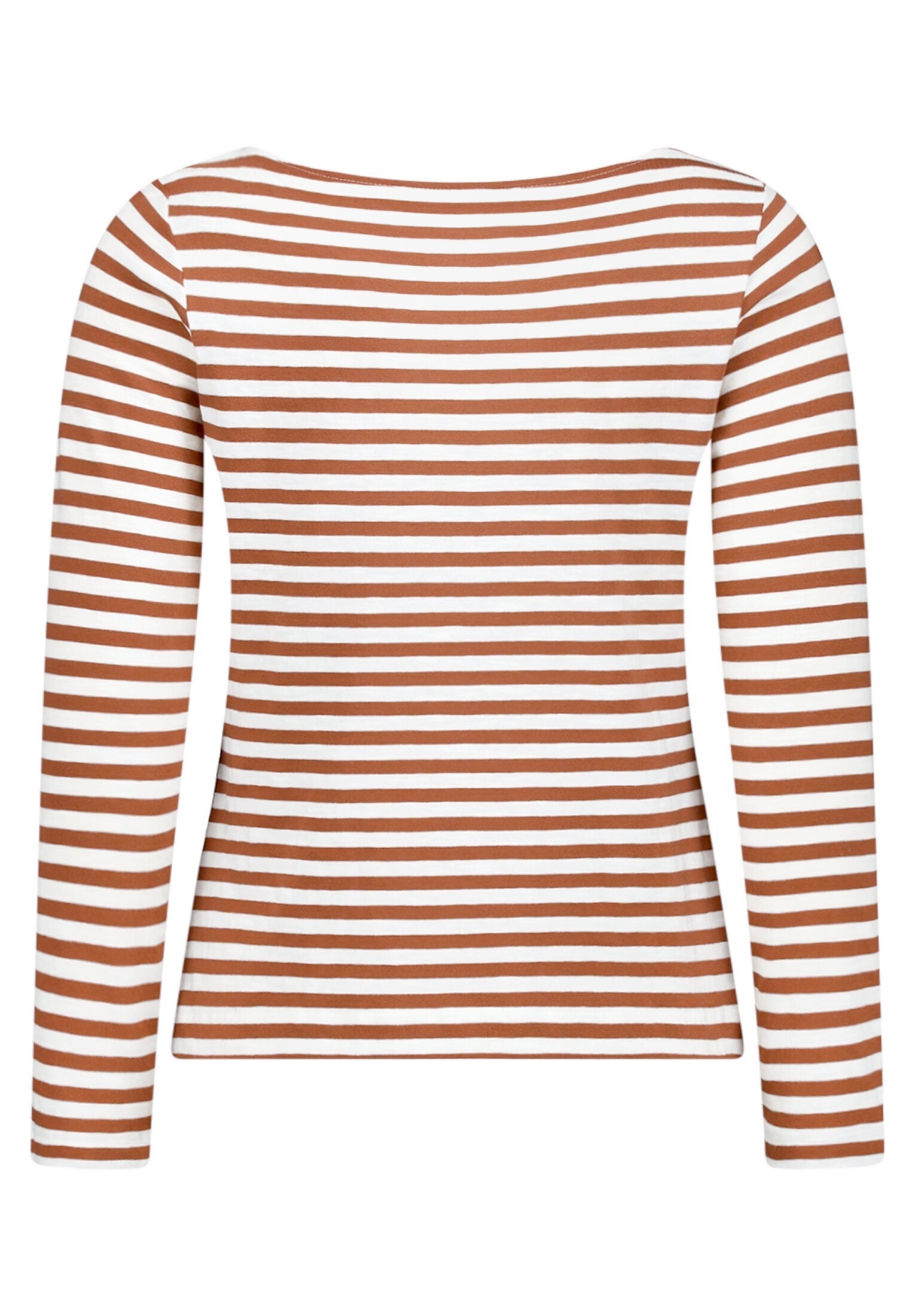 Betty&Co Kurzarmshirt »Damen mit U-Boot-Ausschnitt« 1