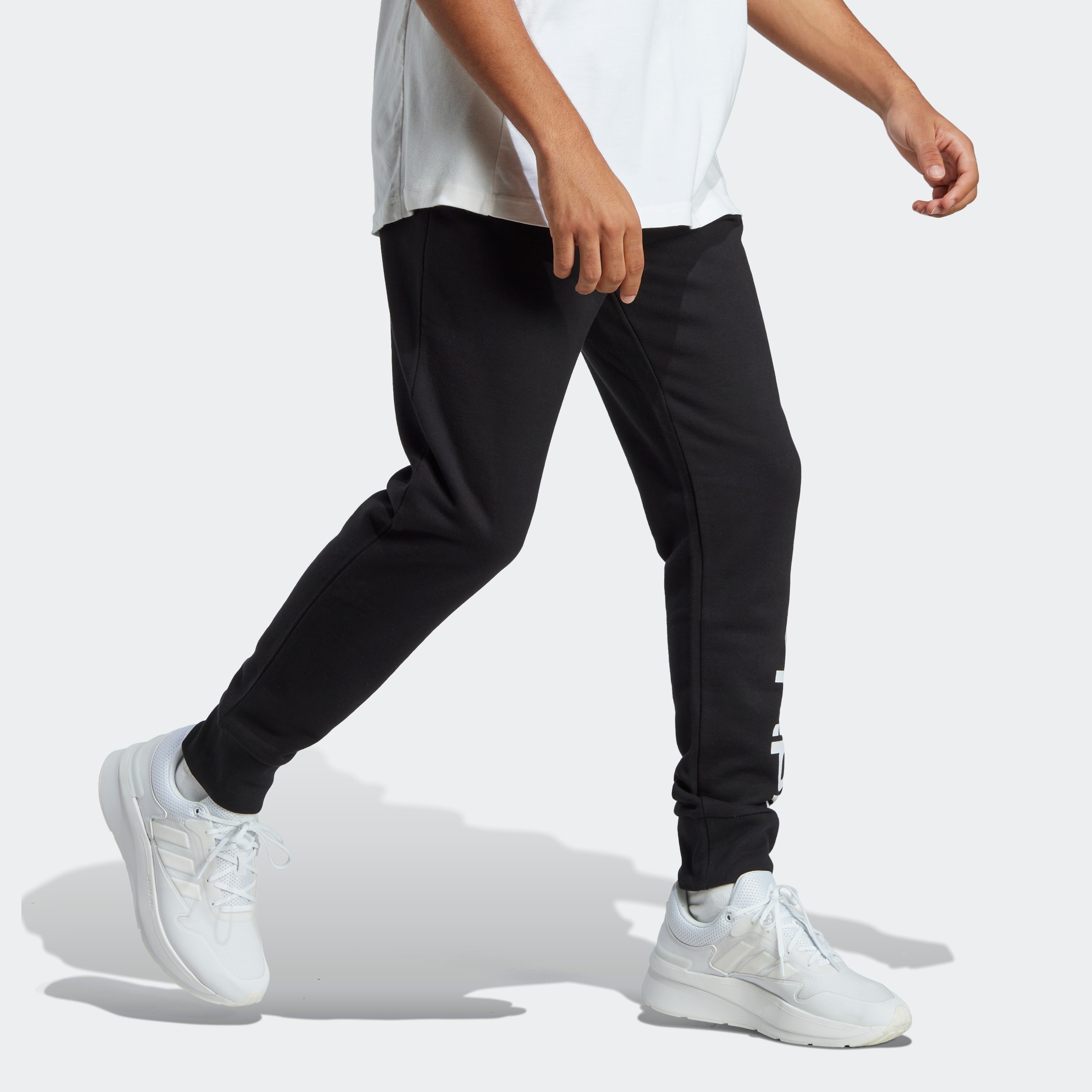 adidas Sportswear Sporthose "ESSENTIALS FRENCH TERRY TAPERED CUFF LOGO HOSE günstig online kaufen