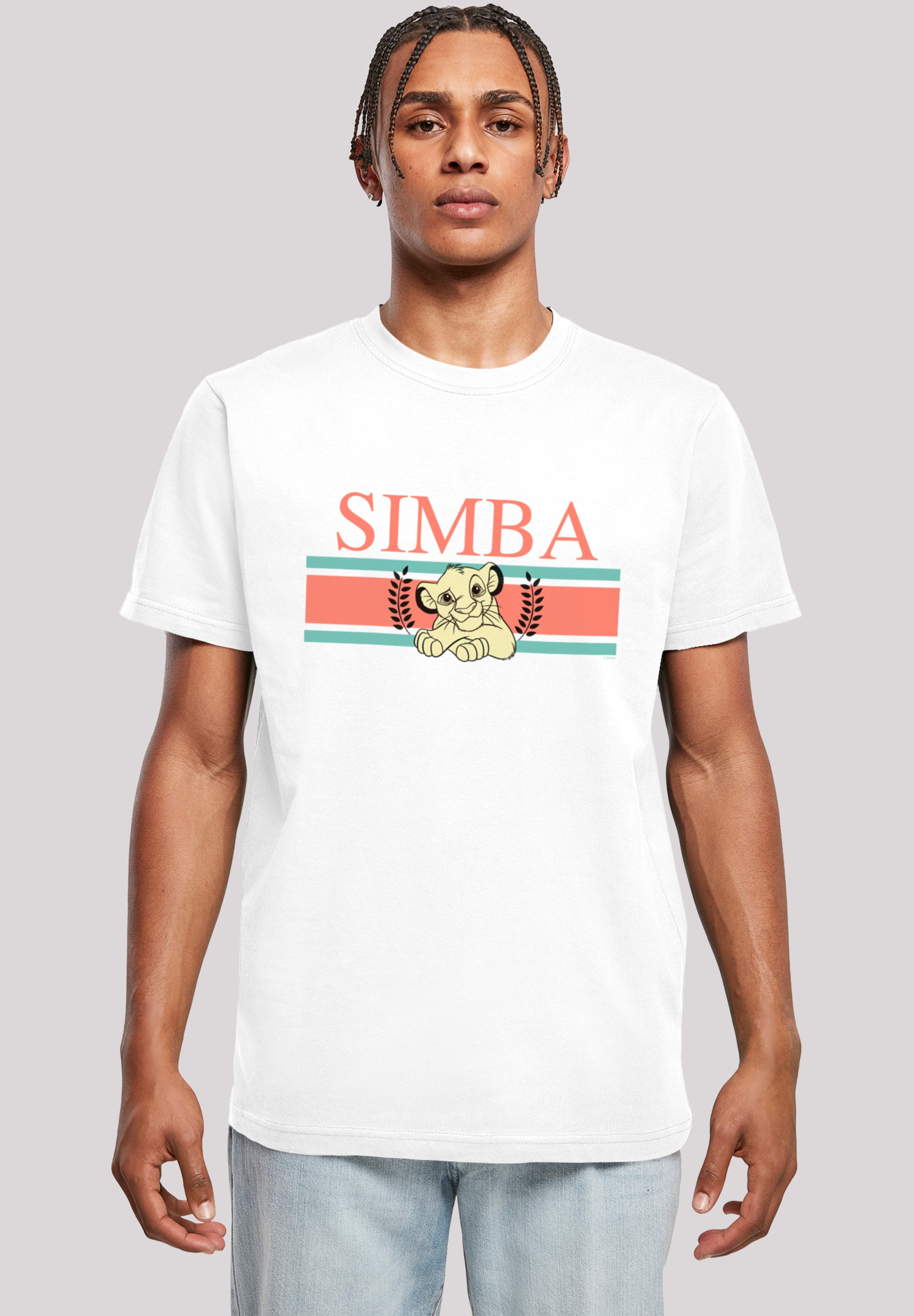 T-Shirt »Disney König der Löwen Simba Stripes«, Print