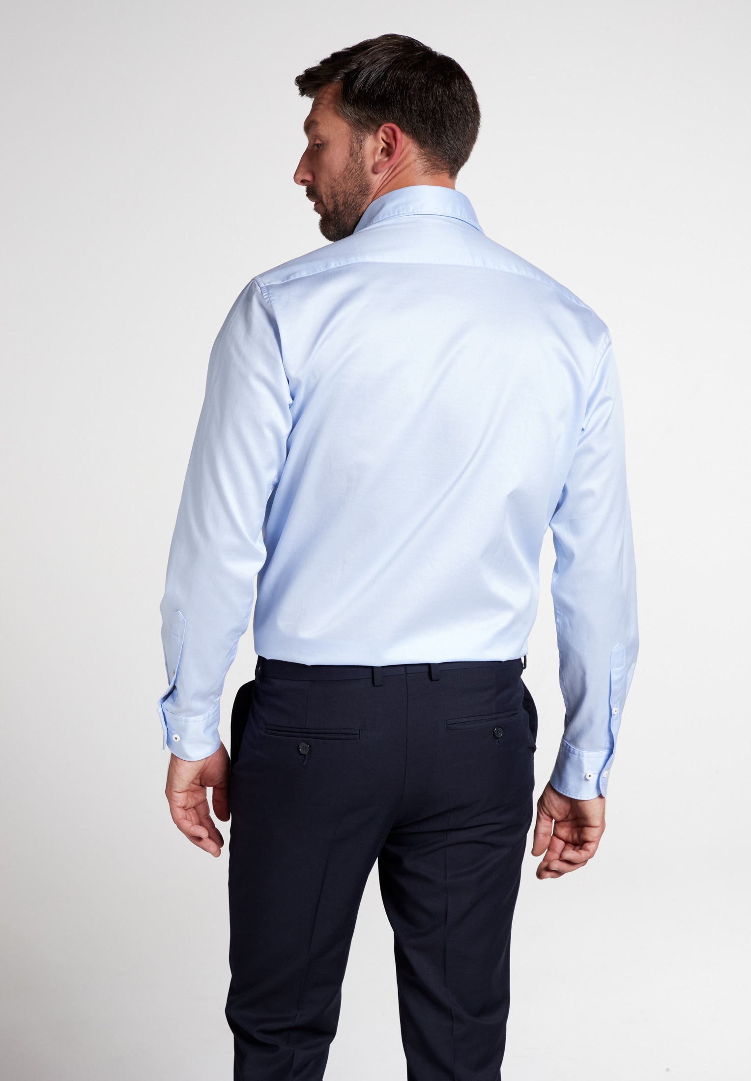 Eterna Langarmhemd »COMFORT FIT«, EASY IRON (bügelleicht)