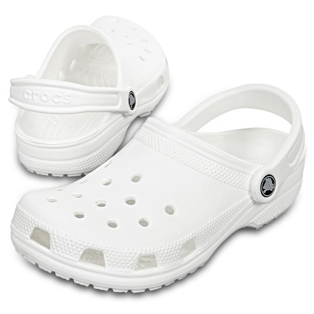 Crocs Clog »Classic«, Sommerschuh, Gartenschuh, Poolslides, mit typischem Logo