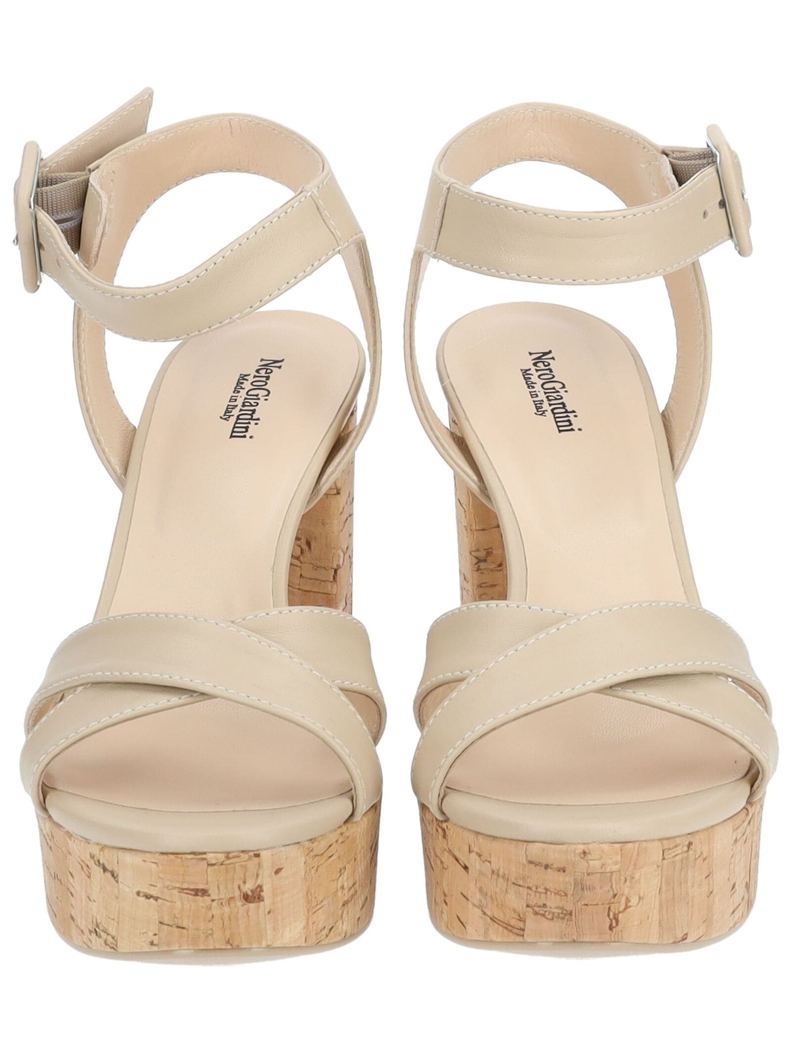 Nero Giardini High-Heel-Sandalette »Nero Giardini Sandalen Leder«