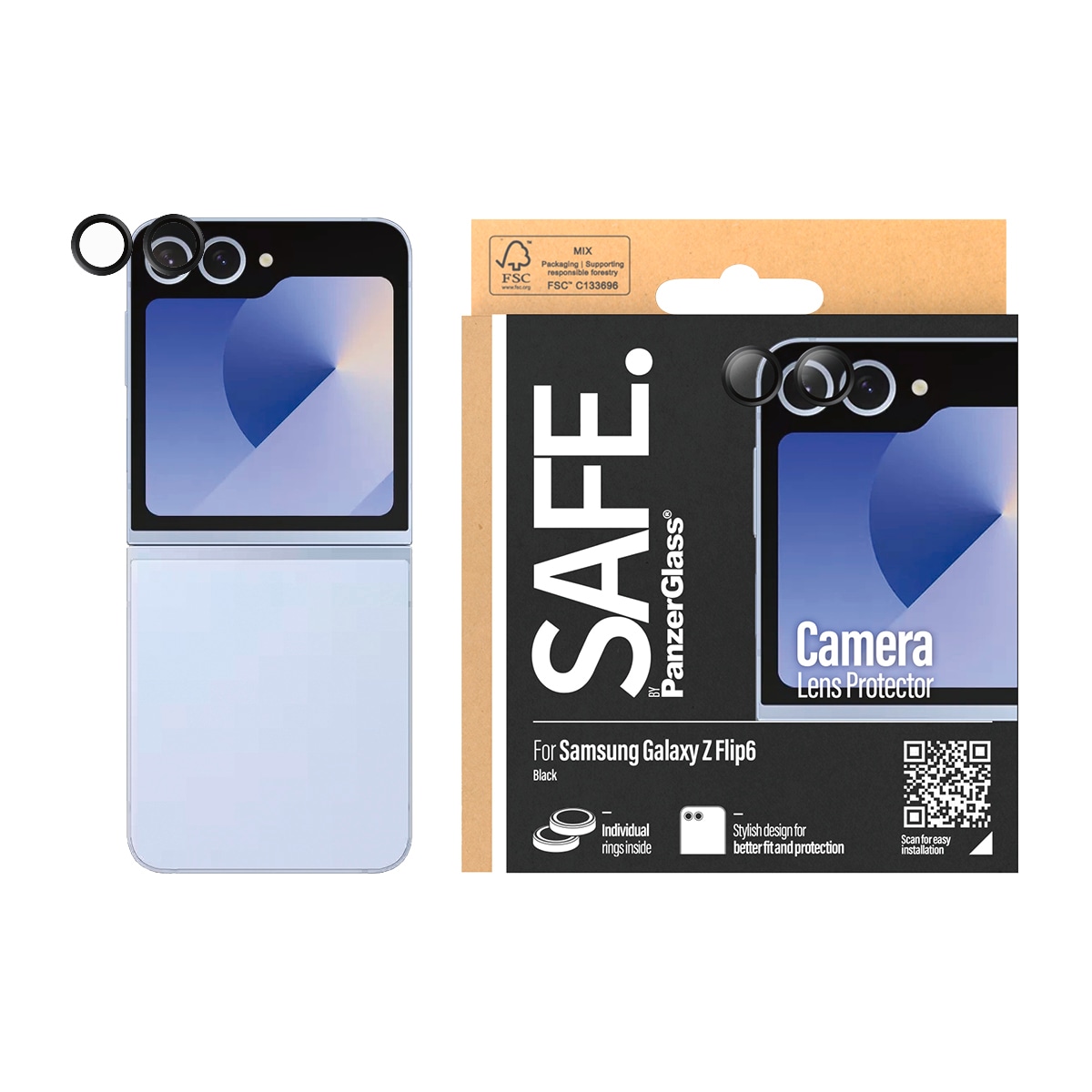 Kameraschutzglas »Camera Lens Protection«, für Samsung Galaxy Z Flip6,...