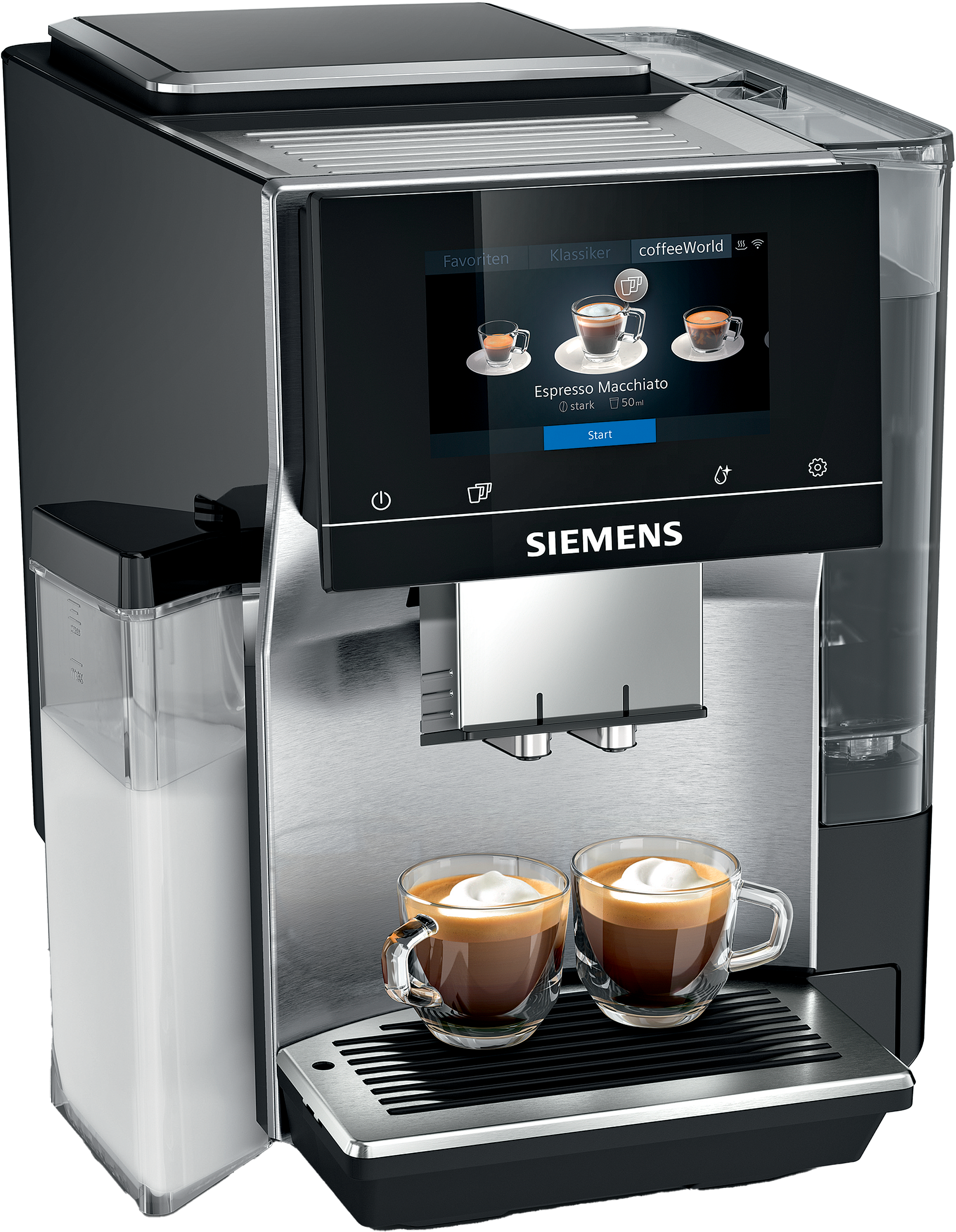 SIEMENS Kaffeevollautomat "EQ700 integral TQ717D03, Cold Brew, intuitives 5 günstig online kaufen