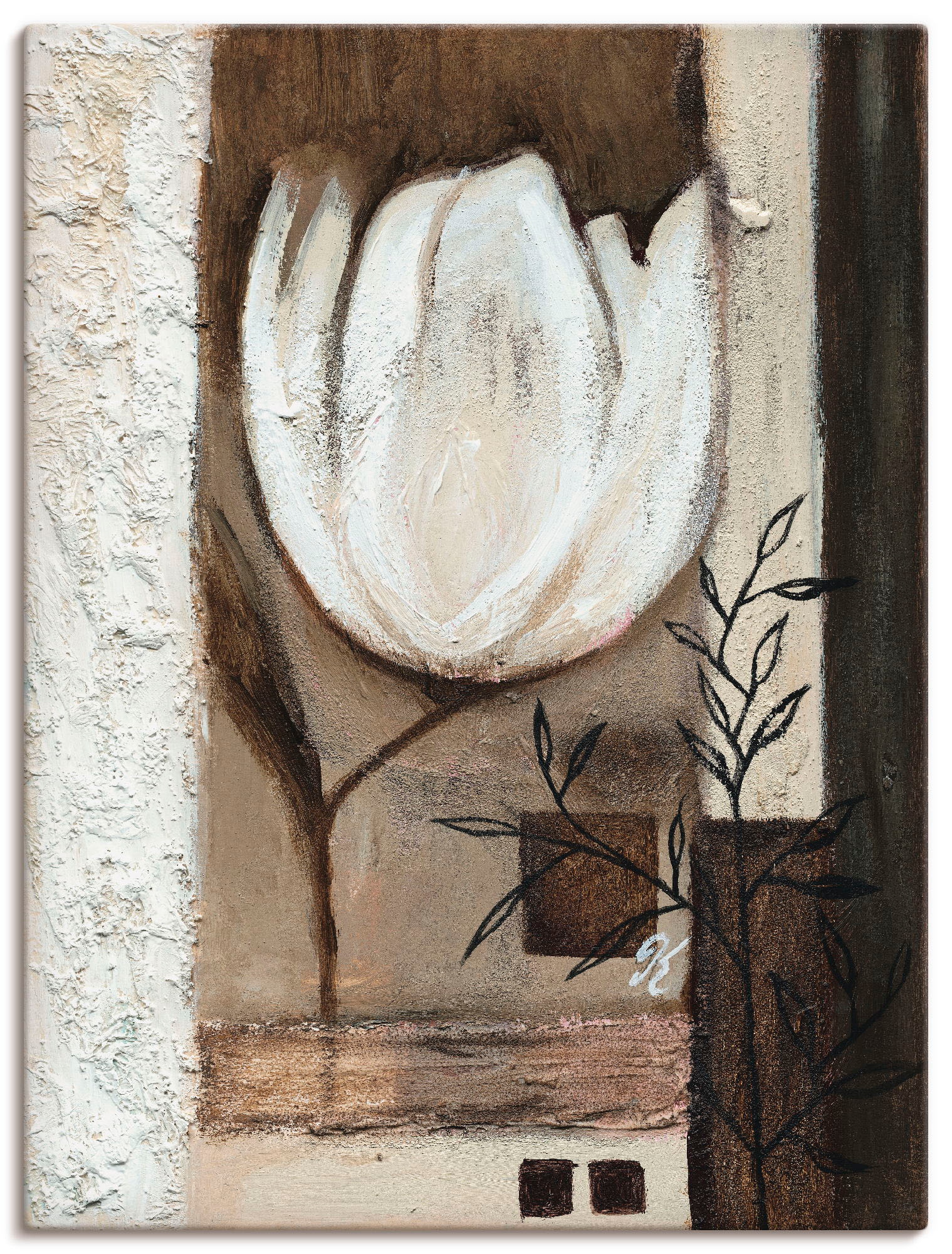Artland Wandbild »Braune Tulpen II«, versch. als Poster | (1 oder BAUR Leinwandbild, Größen bestellen in Wandaufkleber St.), Blumen