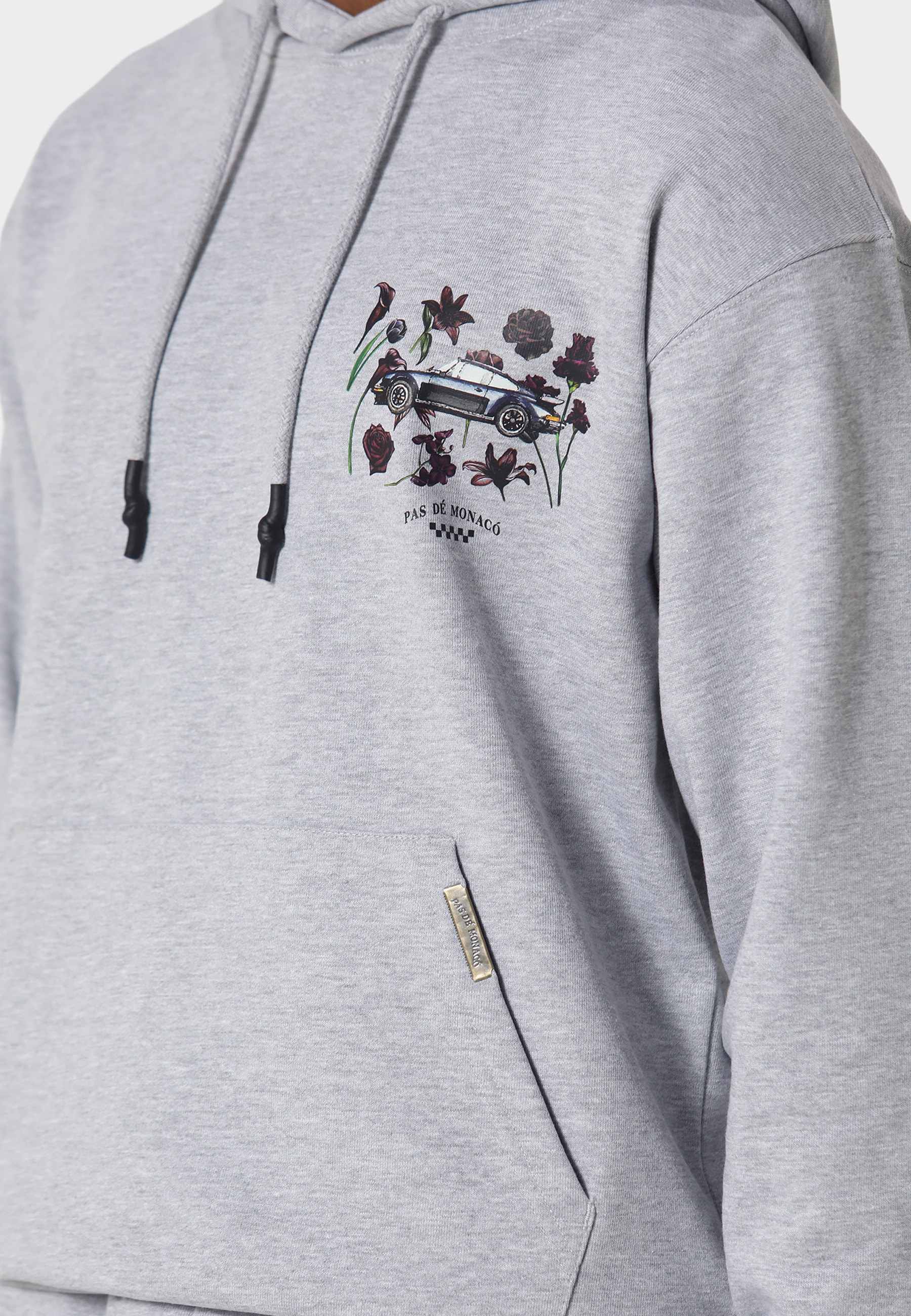 Pas De Monaco Rundhalspullover »Pas De Monaco WILDFLOWER HOODY« 1