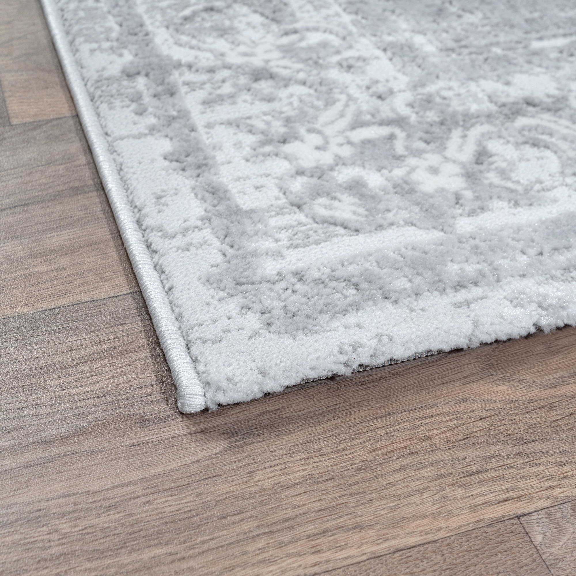 Sanat Teppich »Harmony 3220 , auch als Läufer und rund« rechteckig 12 mm Höhe Wohnzimmer, Kurzflor, modern,  Orient Optik, Schlafzimmer