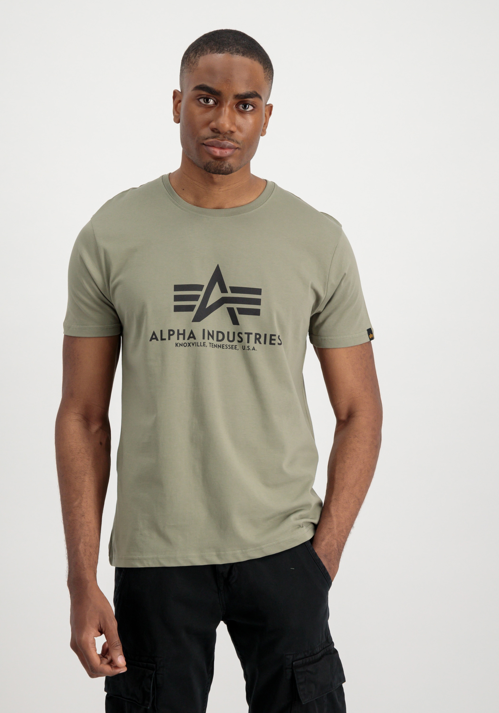 Alpha Industries T-Shirt »Alpha Industries Men - T-Shirts Basic T-Shirt BL«