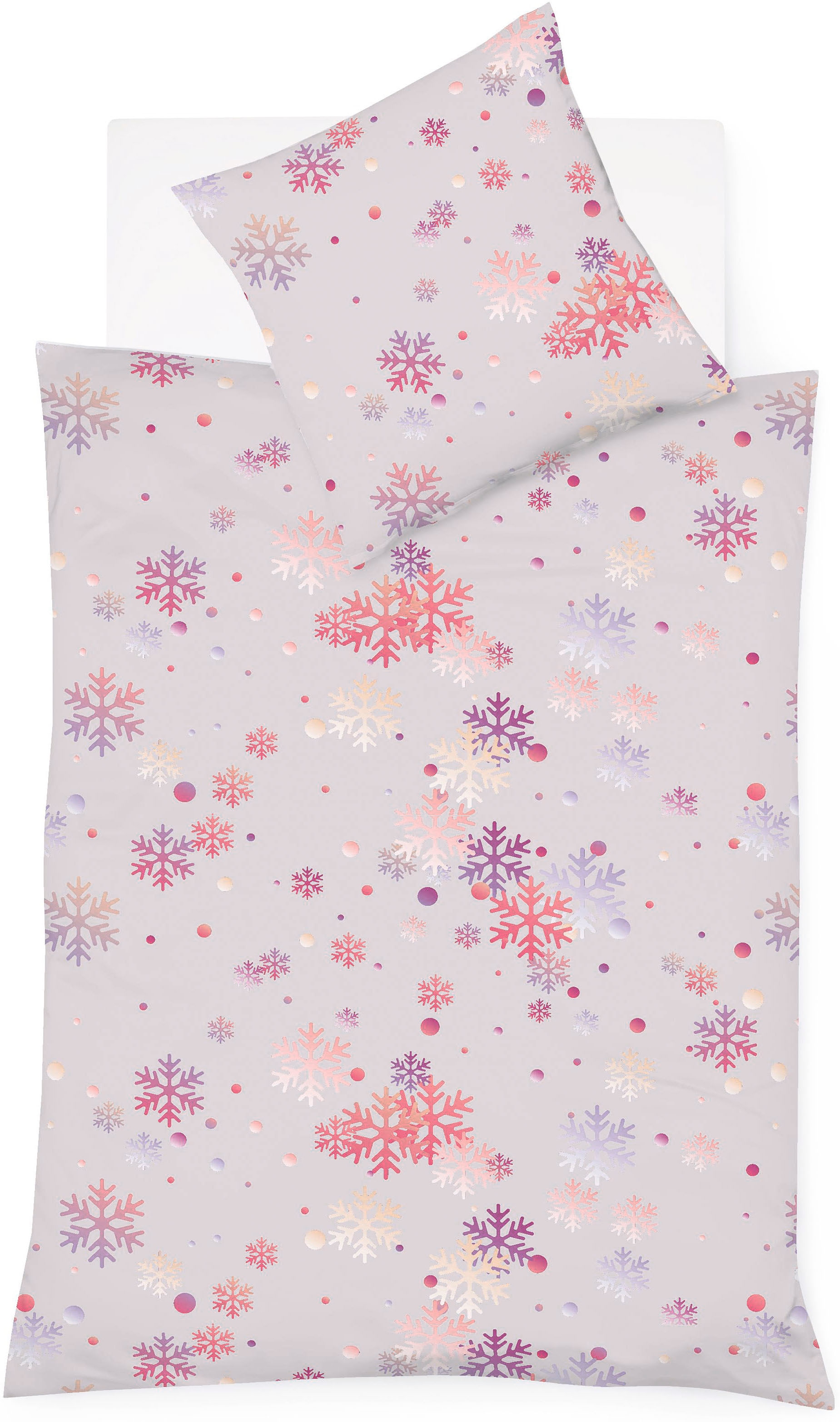 fleuresse Bettwäsche "Aspen 4375" 2 Stk. Feinbiber, Baumwolle, in Gr. 135x200, 155x220, 200x200cm