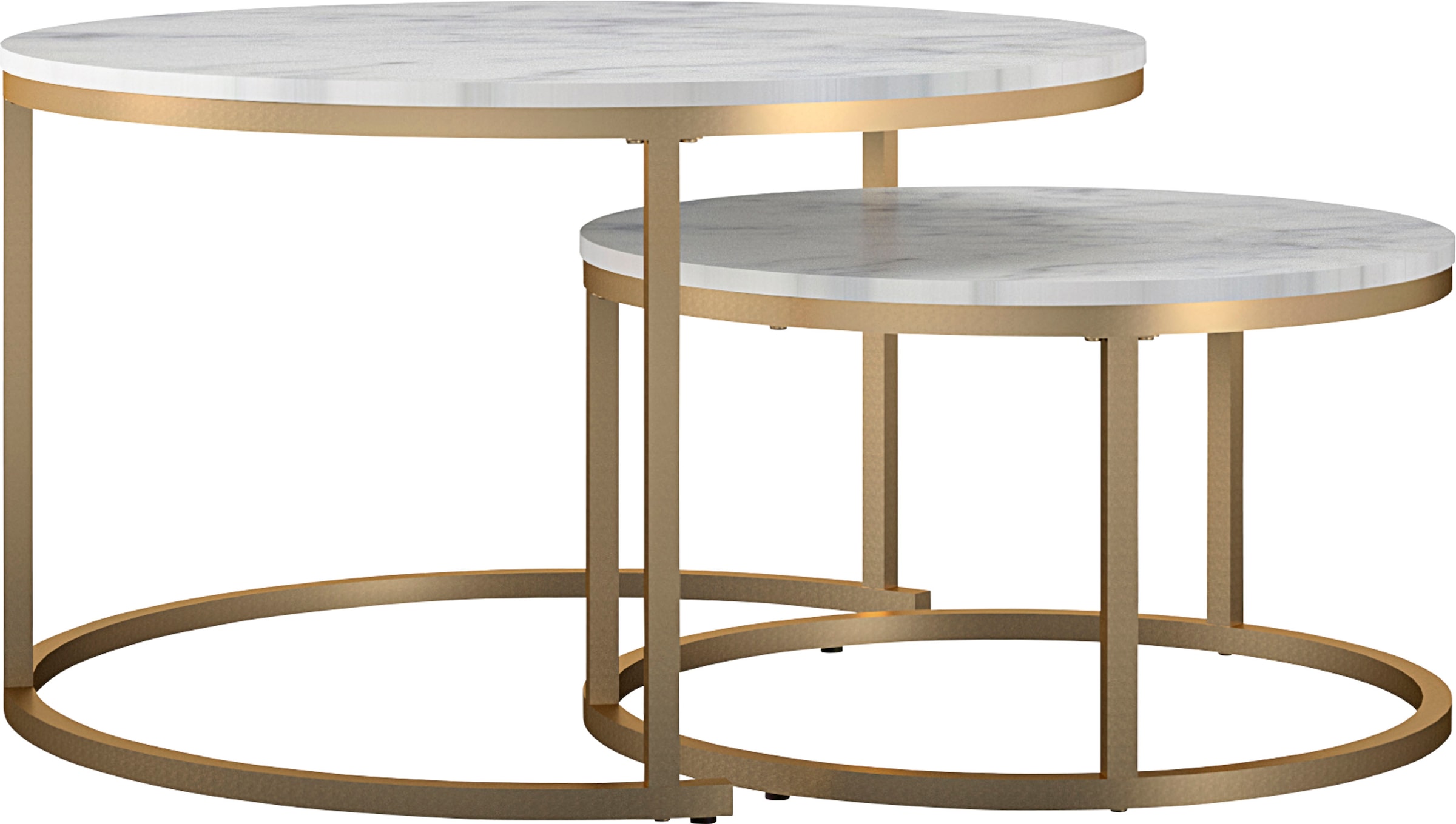 OTTO home Couchtisch "Amelia" Set, 2 Stk. tlg. 2 tlg., Tischplatte MDF Kera günstig online kaufen