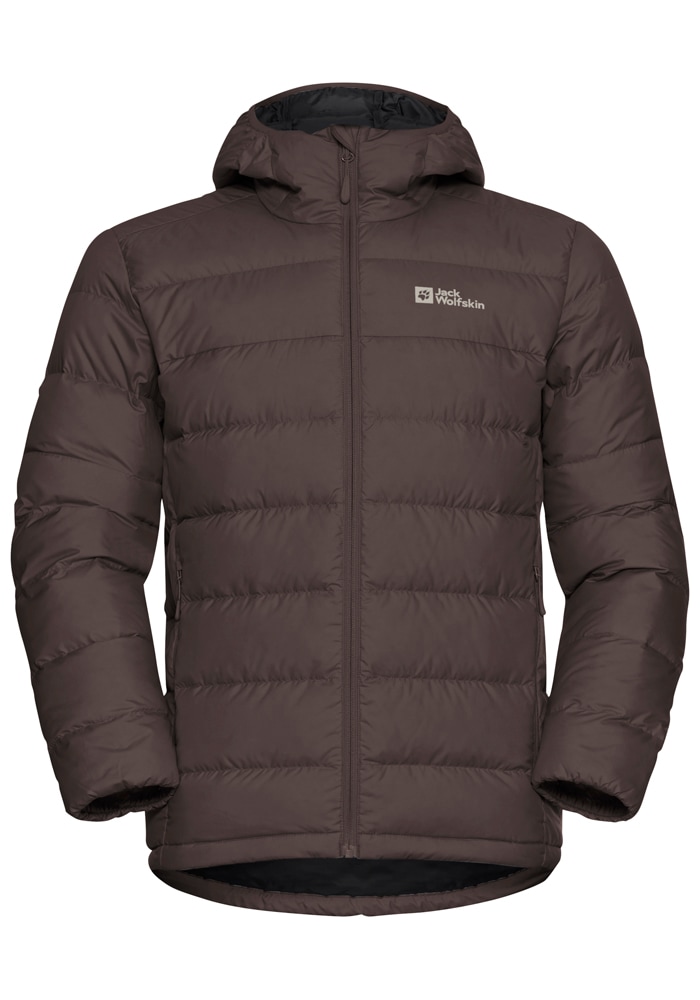 Jack Wolfskin Daunenjacke »ATHER DOWN HOODY M RDS«, mit Kapuze