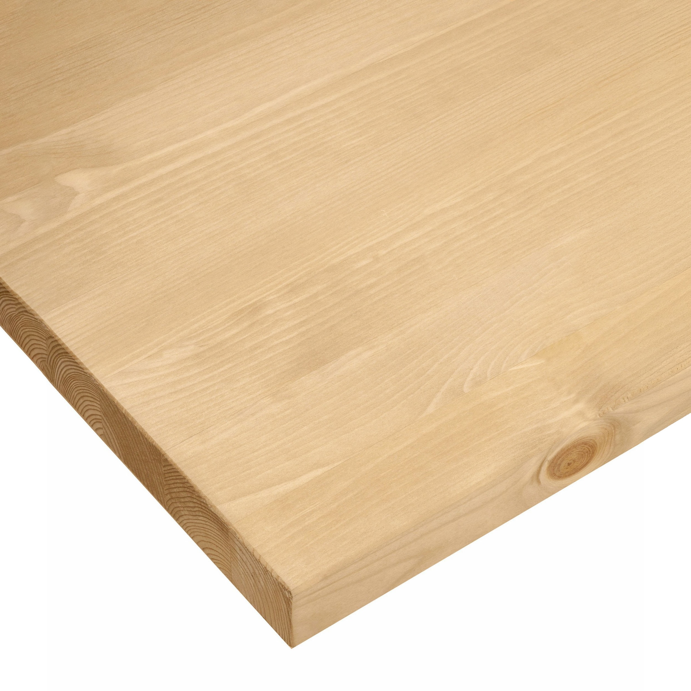 Arbeitsplatte HOME AFFAIRE, B:300cm H:3,5cm T:60cm, beige, Massivholz, Küche, Tischplatten, "Oslo"