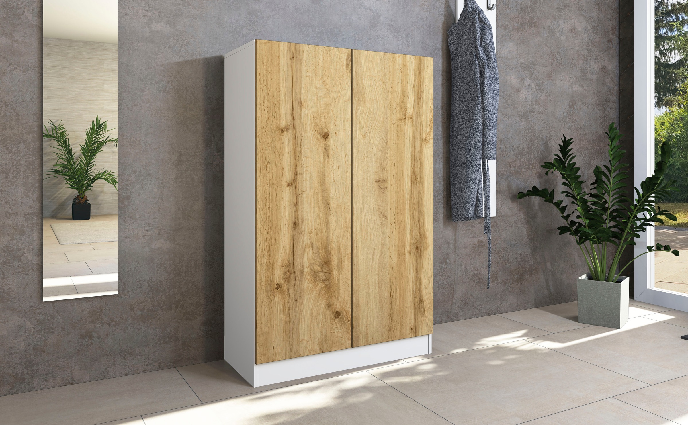 borchardt Möbel Schuhschrank "Vaasa3" Breite 76 cm günstig online kaufen