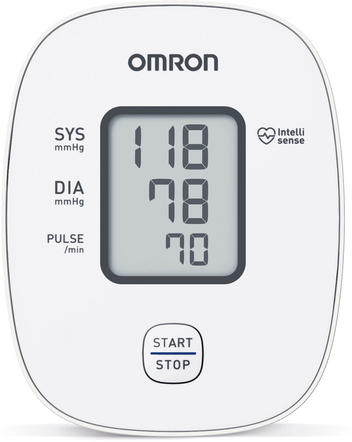 Omron Blutdruckmessgerät »X2 Basic«, klinisch validierte Genauigkeit mit nur einem Knopfdruck